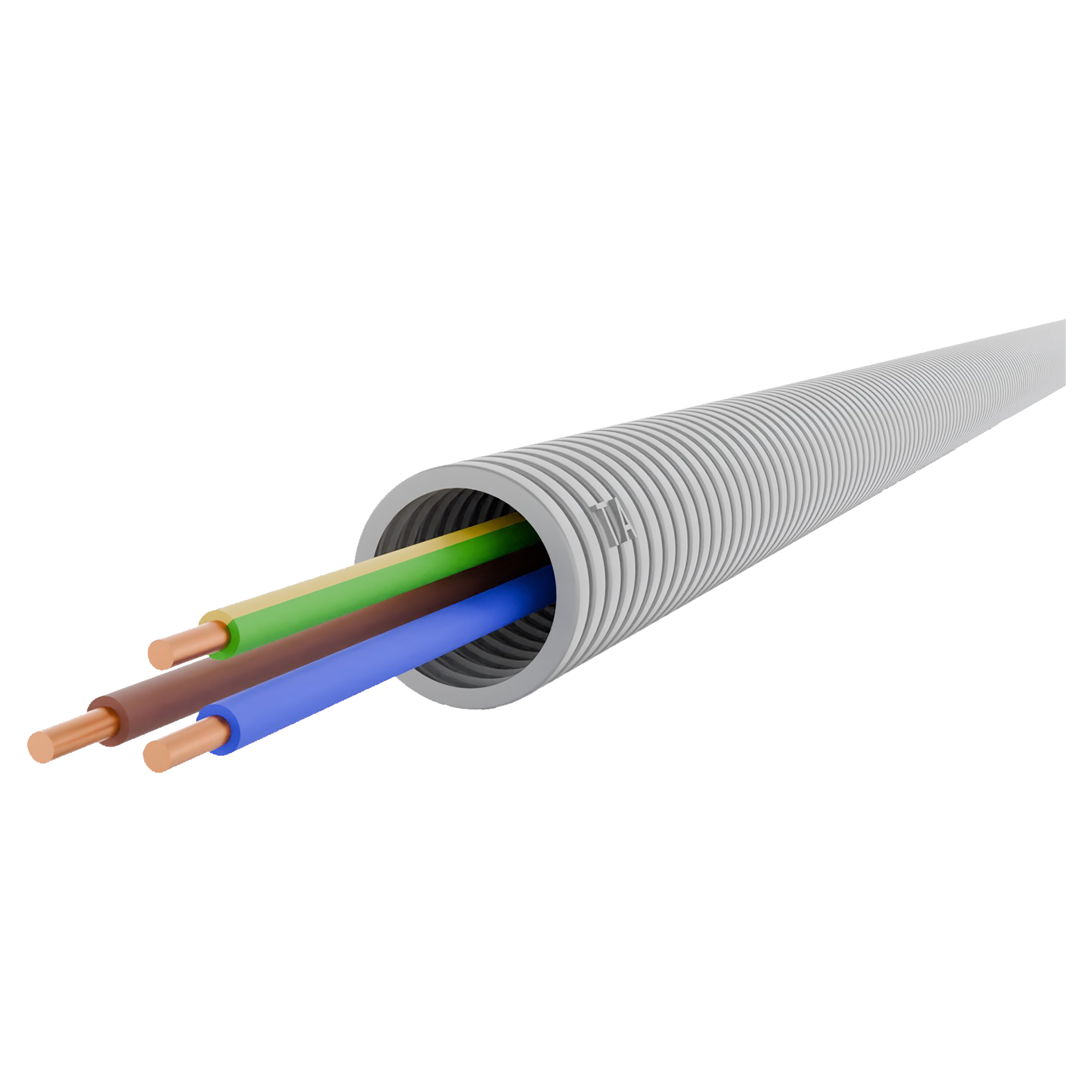 01.475.52 Q-Link  installatiebuis flexibel - bedraad - 5/8  3 x 2.5 mm² - 25 m