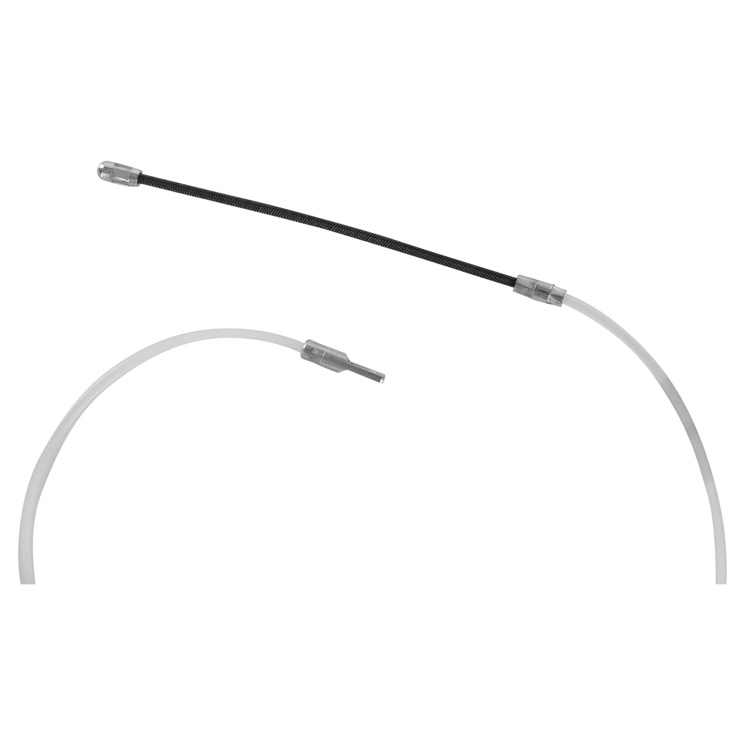 01.475.76   trekveer nylon - met zoekveer  3 mm - 10 m