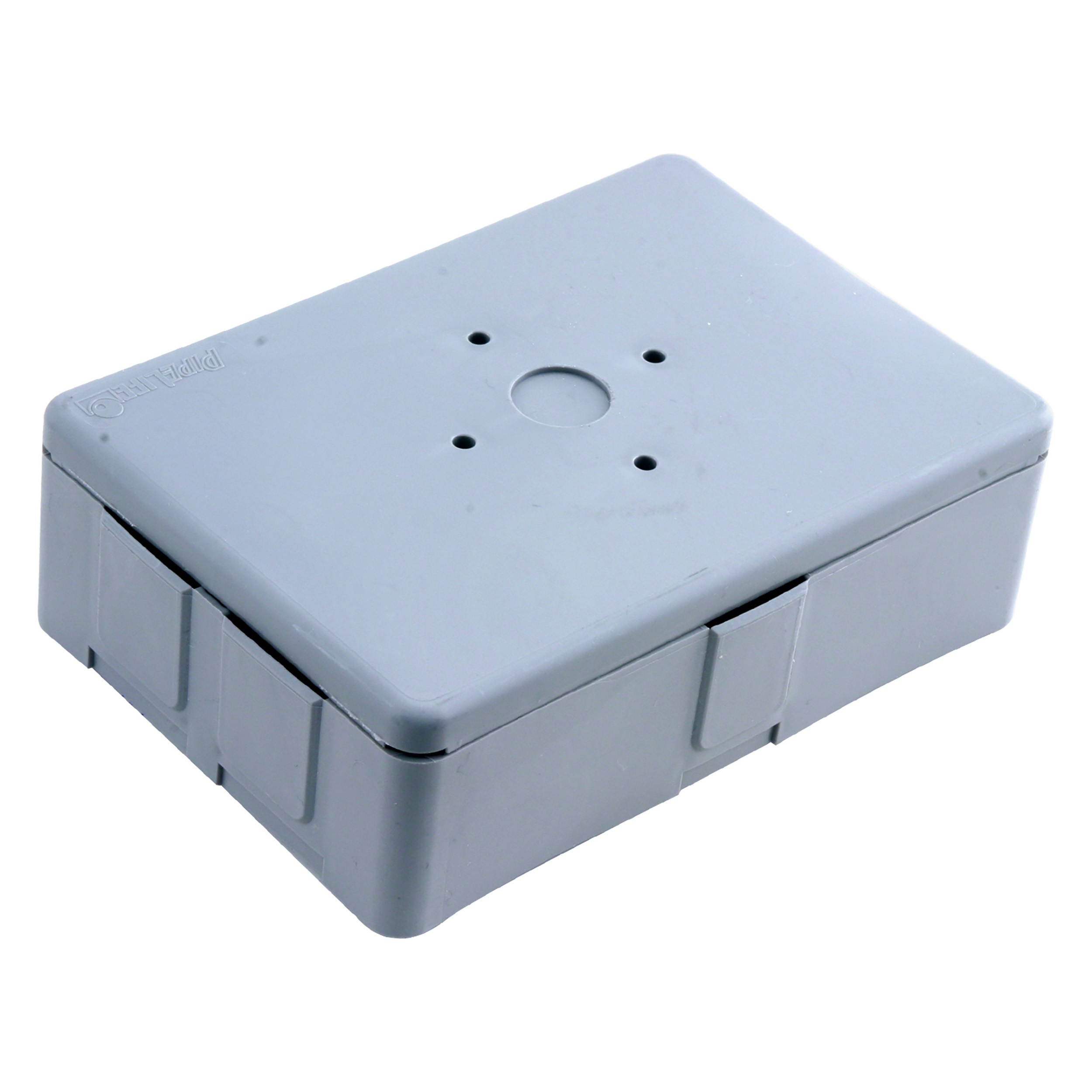 01.475.98 Pipelife  lasdoos met deksel flexbox - universeel - pipe grijs 16/19 mm