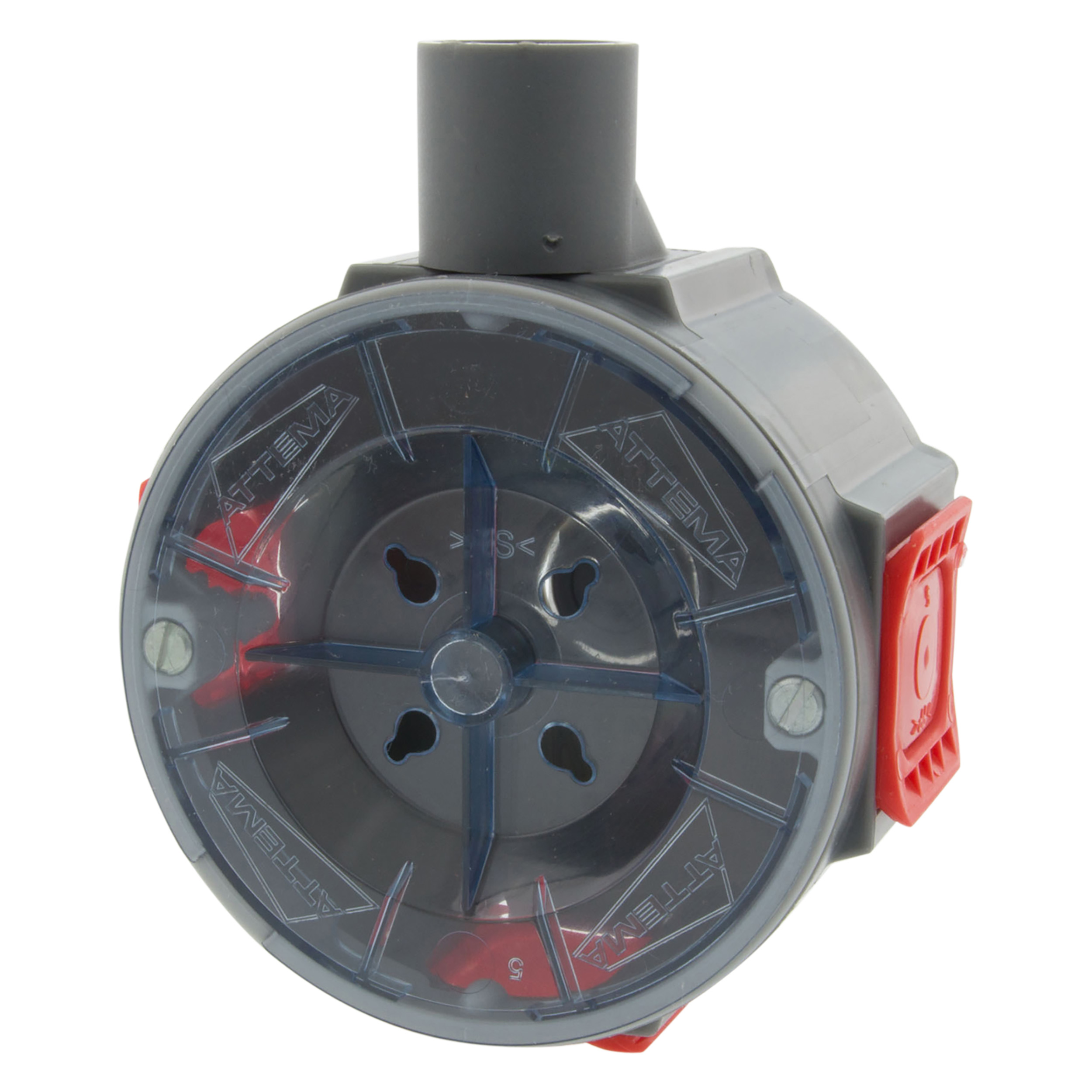 01.477.15 Attema  inbouwdoos U40 grijs Ø5/8