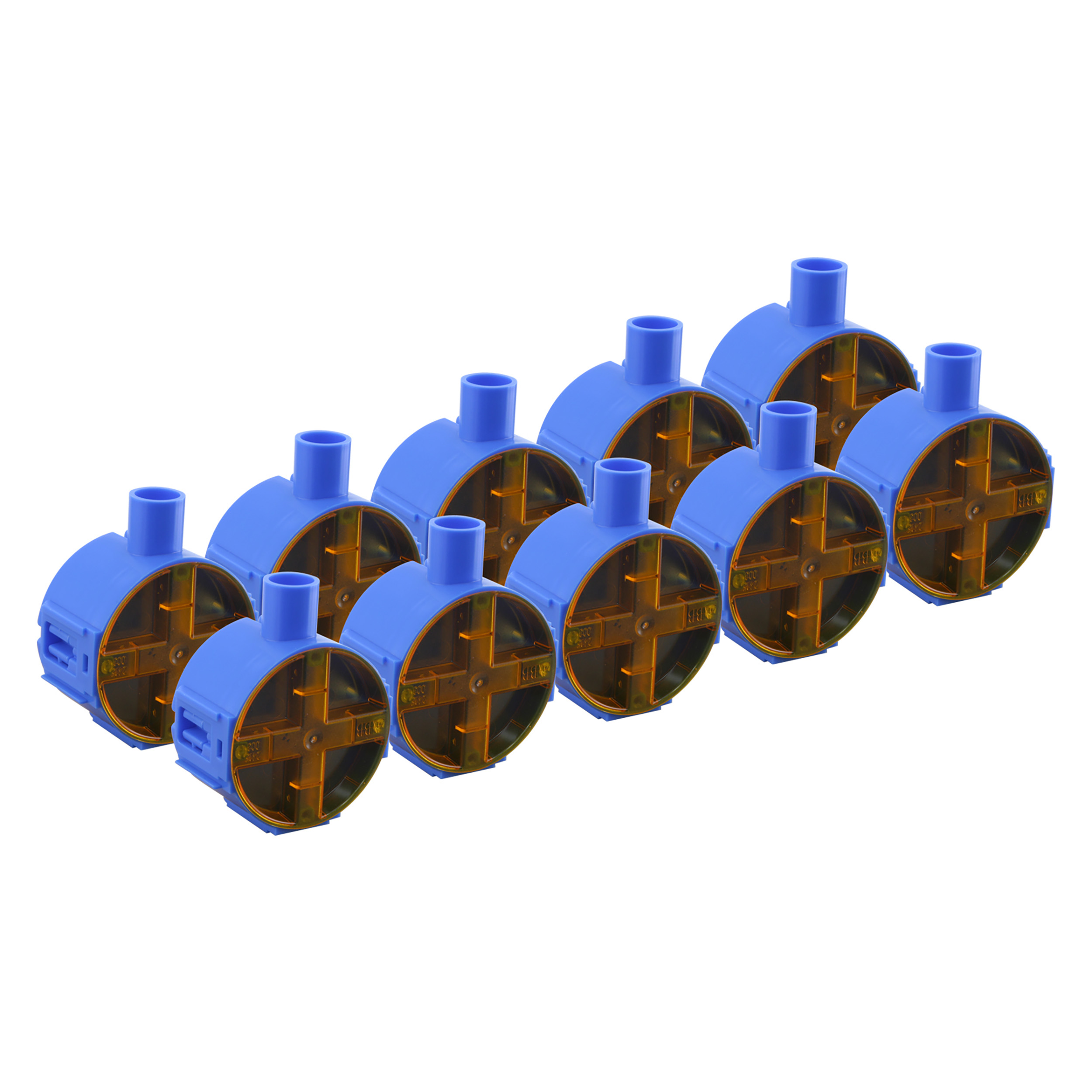 01.477.24 Haf  inbouwdoos DZ40 blauw Ø5/8
