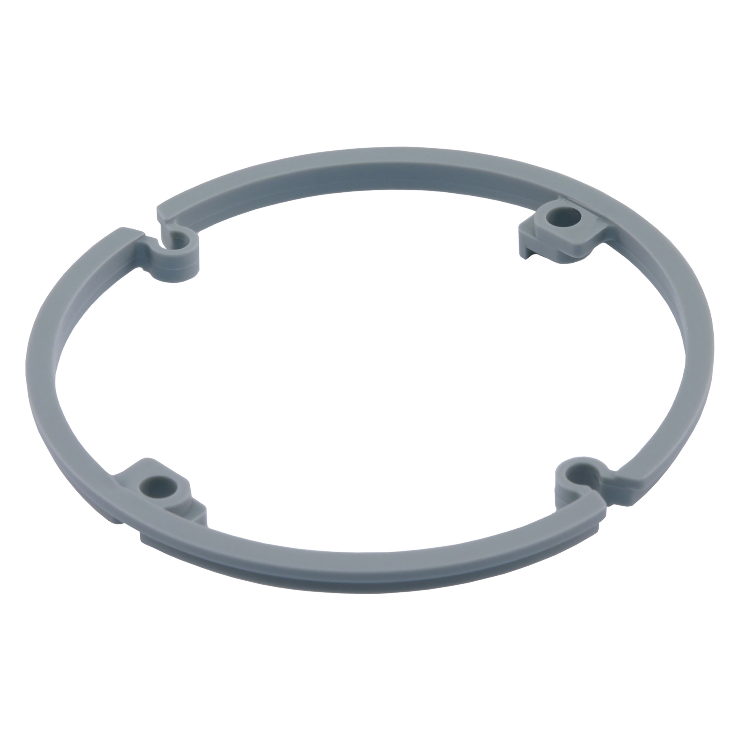 01.477.46 Haf  correctiering voor inbouwdoos grijs 4 mm