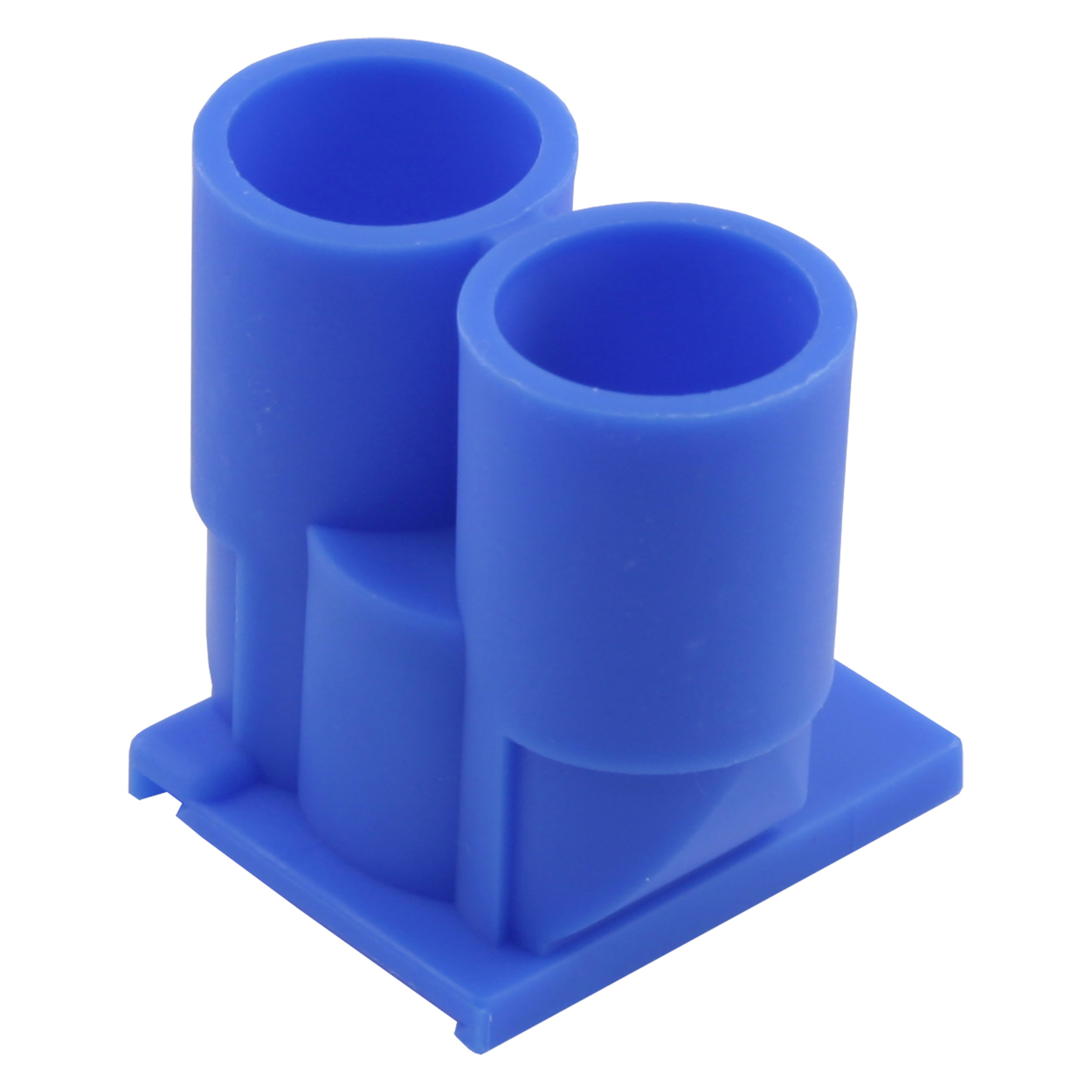 01.477.94 Haf  spruitstuk voor inbouwdoos - dubbel blauw 2 x Ø5/8