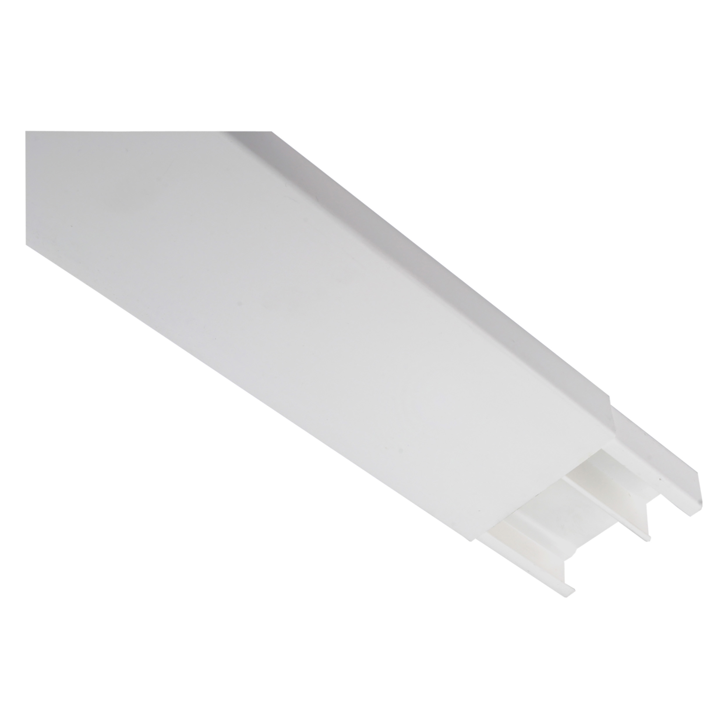 01.479.01 Attema K40 leidinglijst K40 wit 69 x 25 mm - 2 m