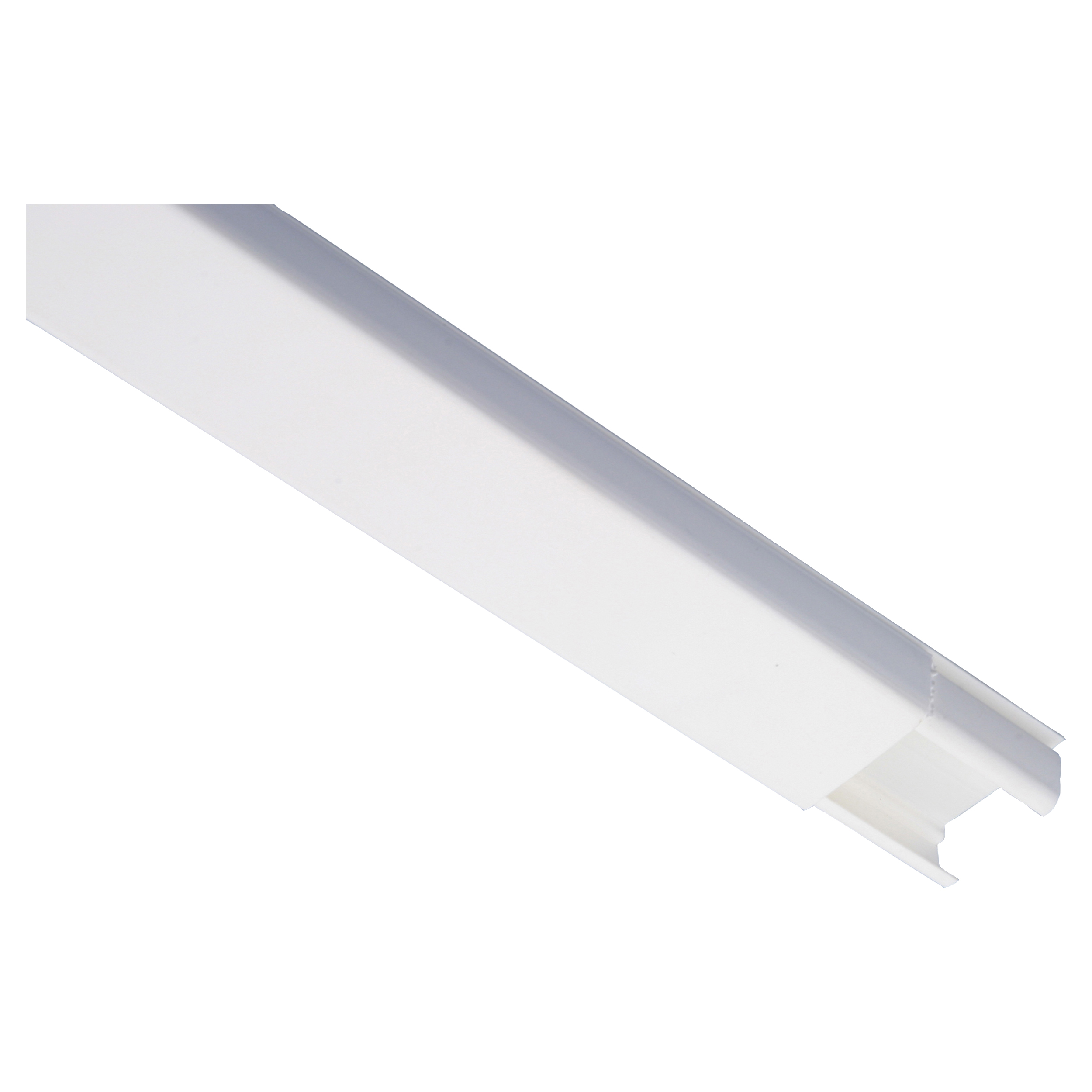 01.480.10   leidinglijst  wit 20 x 10 mm - 2 m