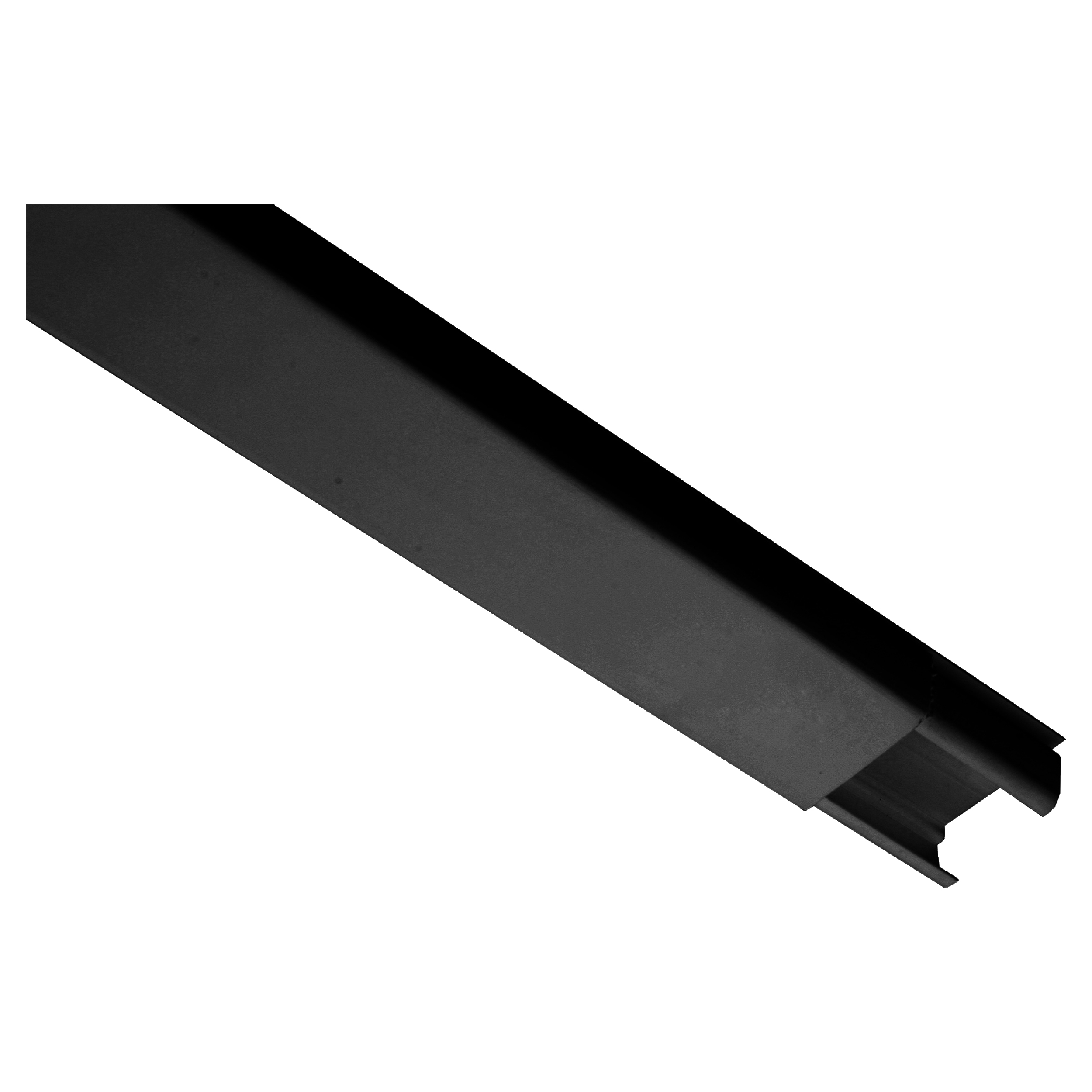 01.480.12   leidinglijst  zwart 20 x 10 mm - 2 m