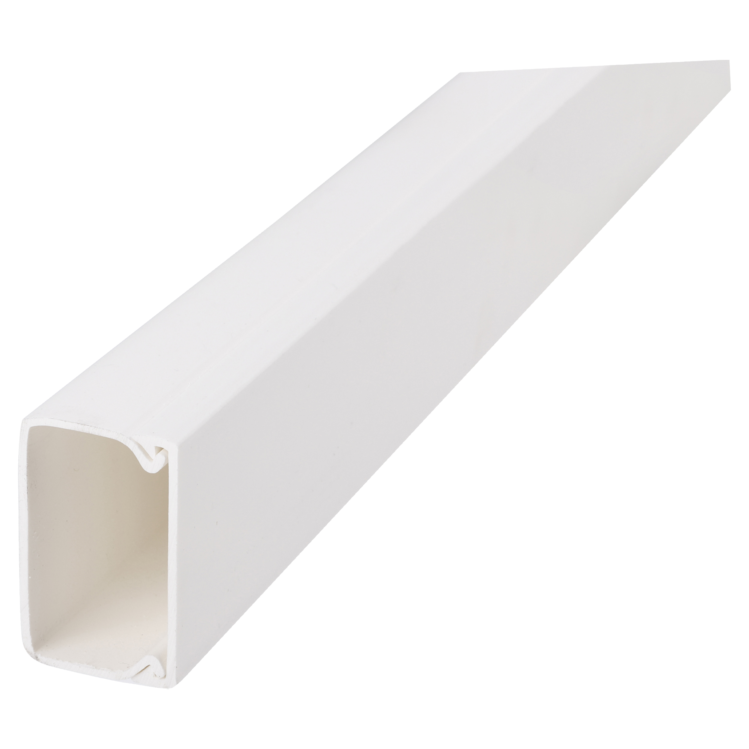 01.480.25   leidinglijst  wit 40 x 25 mm - 2 m