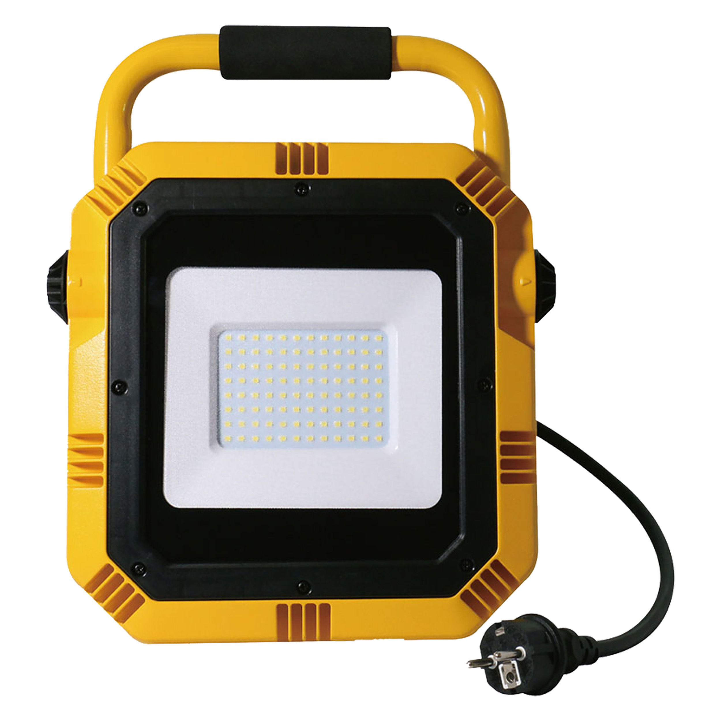 01.593.33 V-TAC  werklamp LED - 50W - met statief - VT51 - 3 m kabel - zwart/geel
