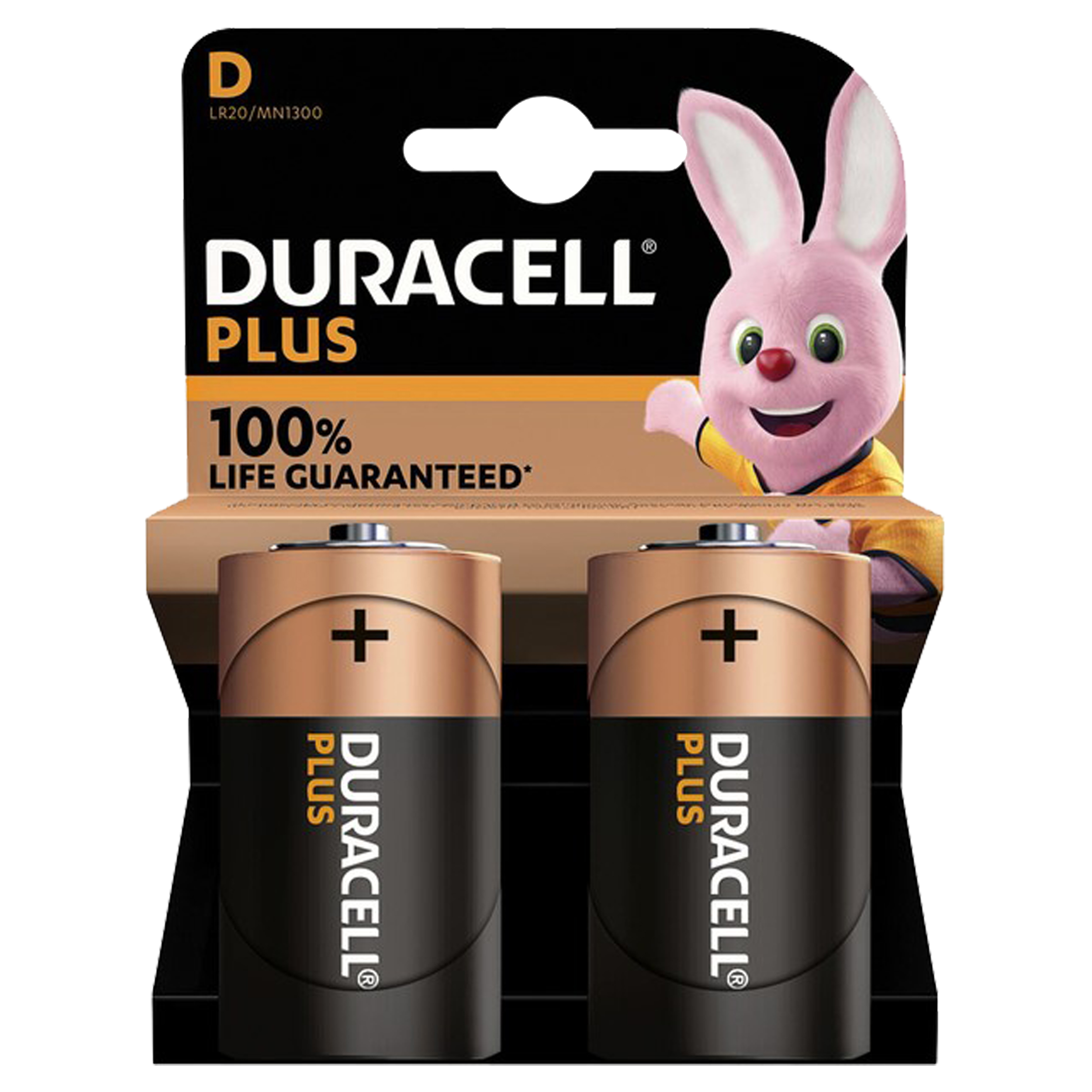 01.686.30 Duracell Plus batterij alkaline - grote staaf - D - LR20  
