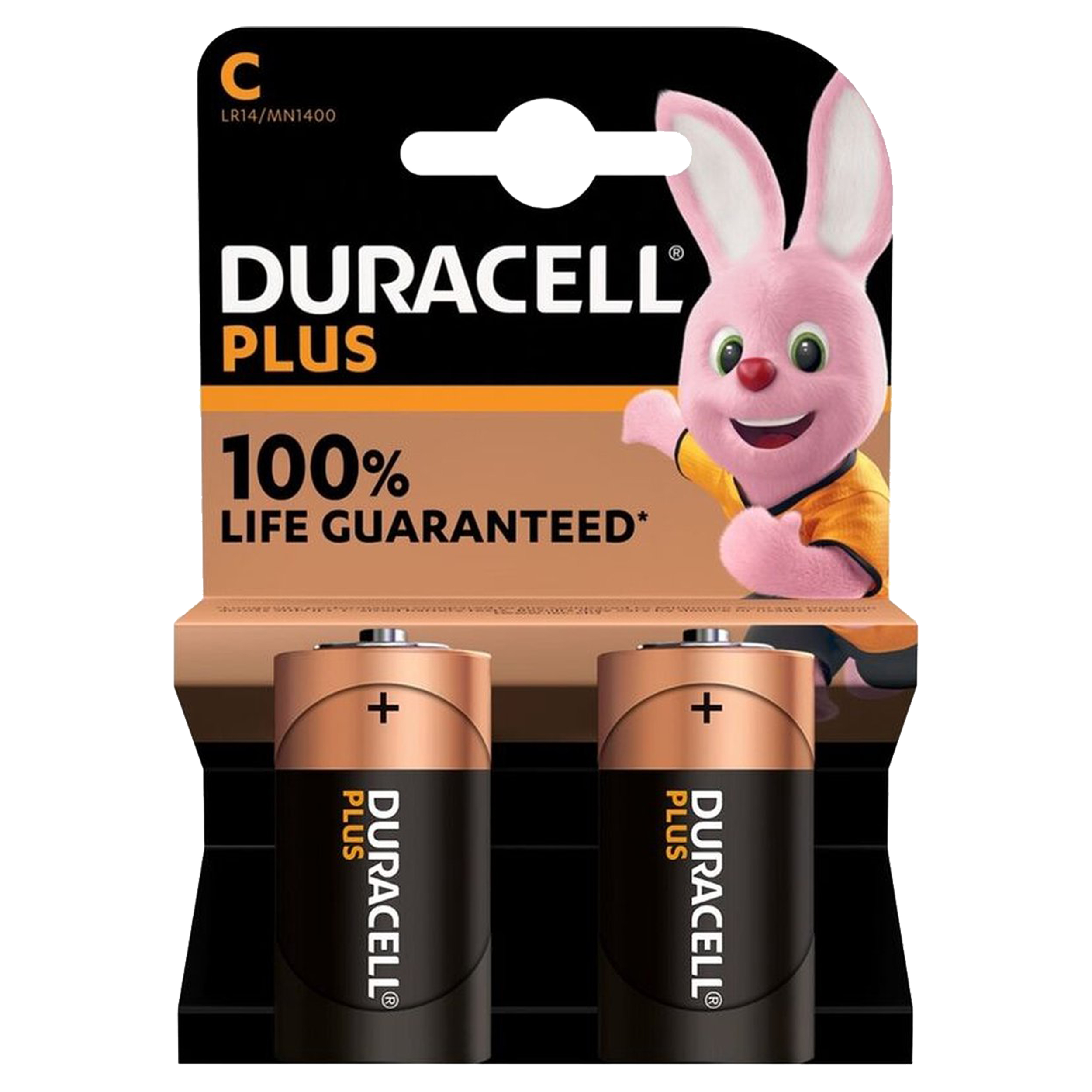 01.686.31 Duracell Plus batterij alkaline Engelse staaf - C - LR14  