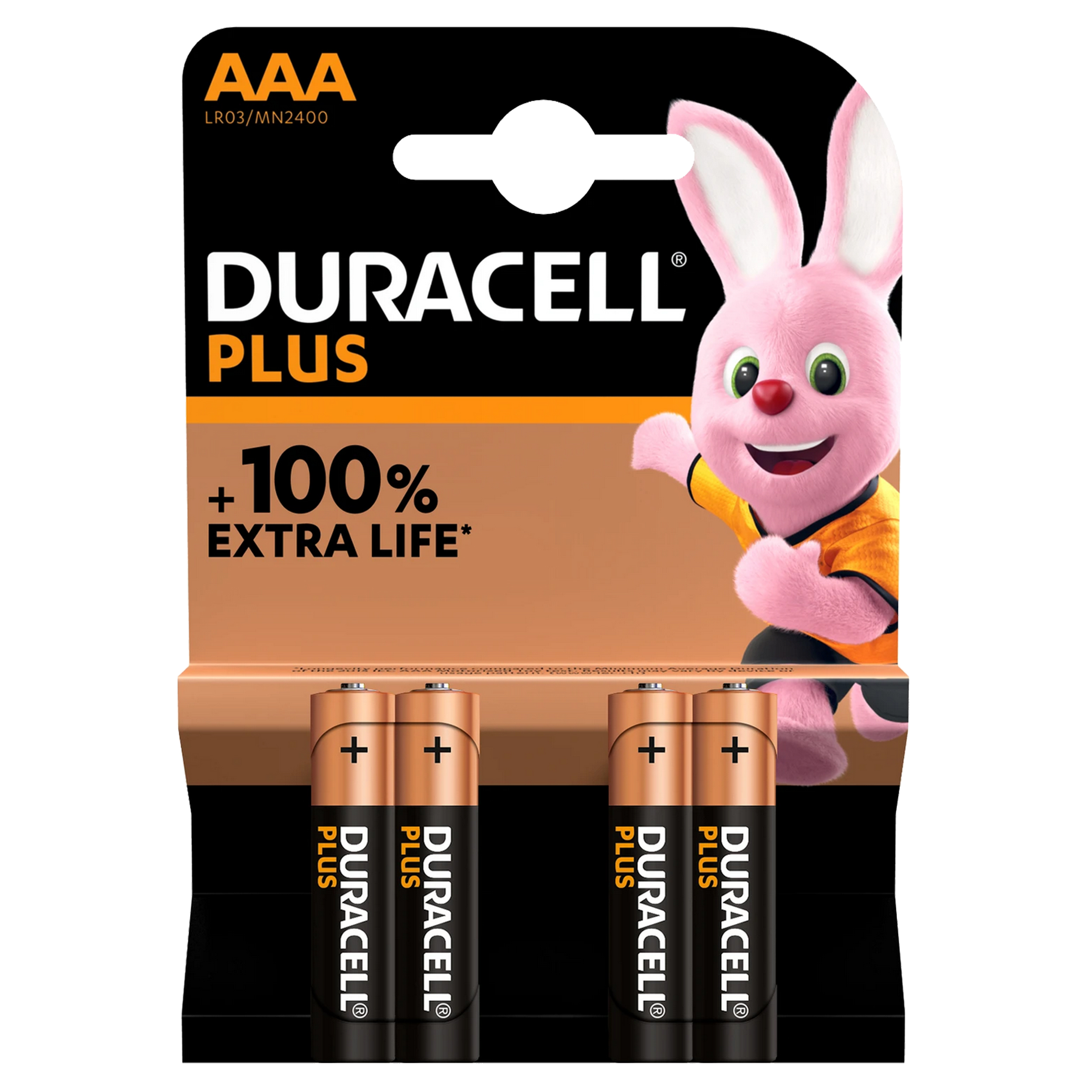 01.686.34 Duracell  batterij alkaline - potlood - AAA - LR03  