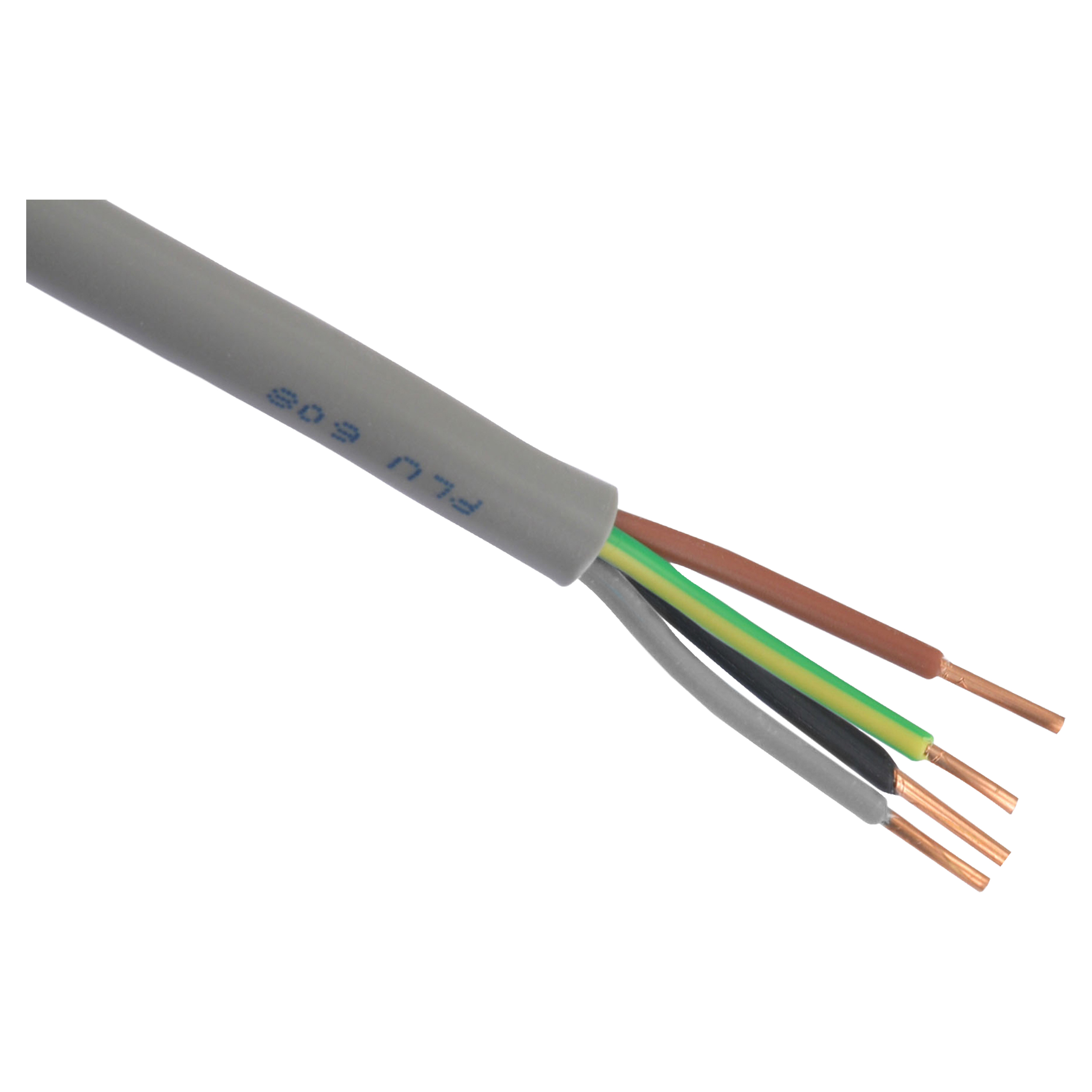 03.007.44   buitenkabel XMVK grijs 4 x 2.5 mm², 10 m
