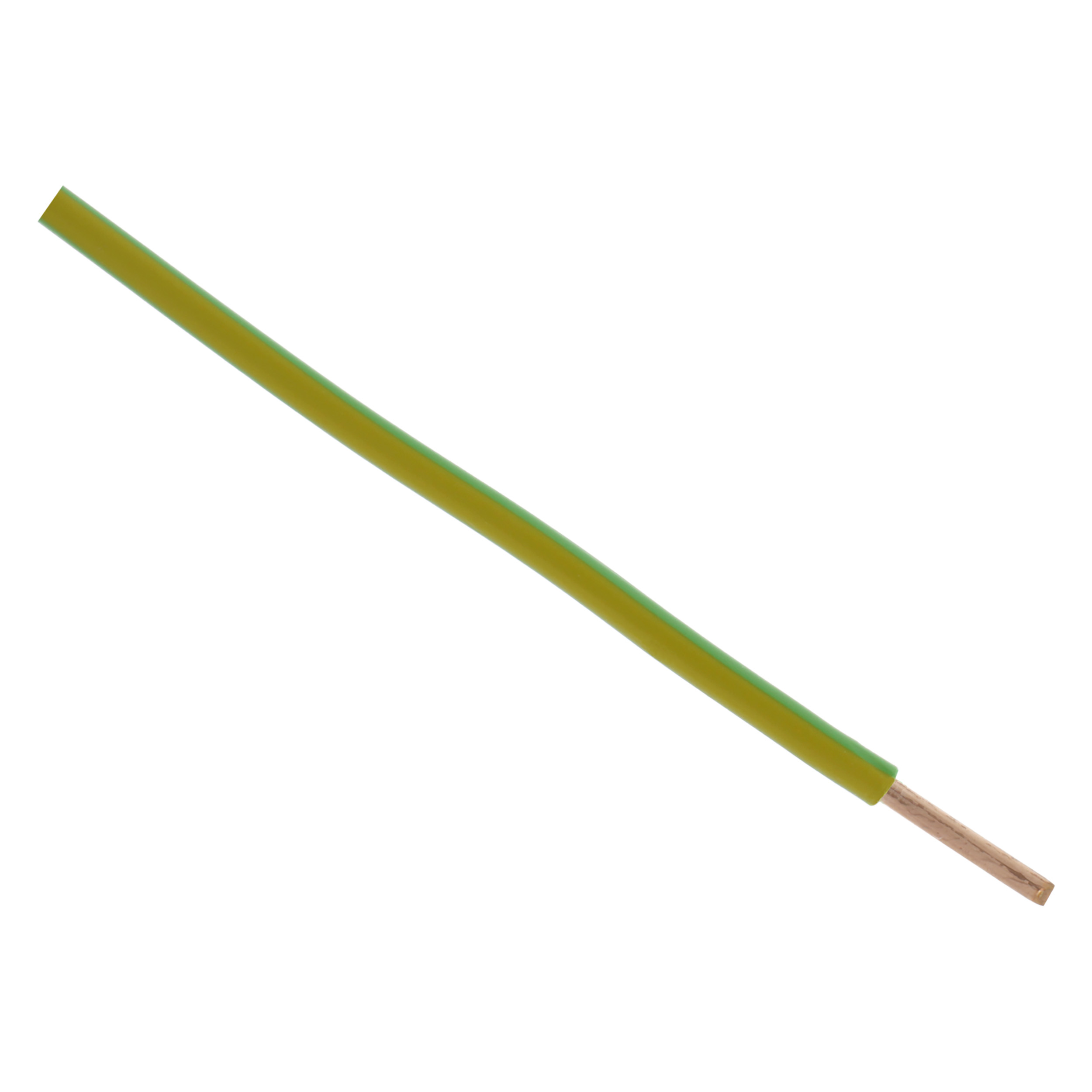 03.031.18   installatiedraad  geel/groen 6.0 mm², 10 m