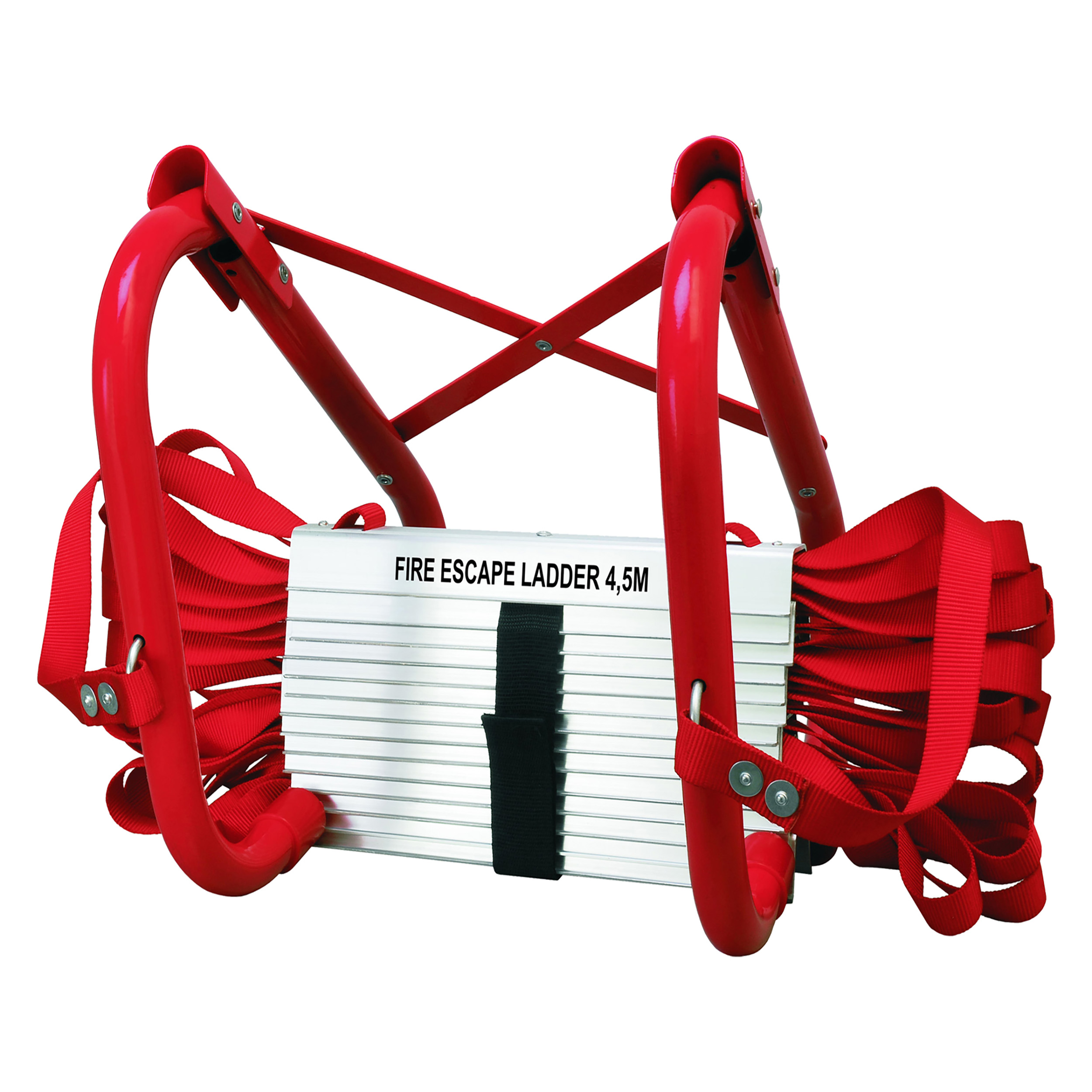 10.015.18 Smartwares  brandladder BBVL - 4.5 m - rood/wit