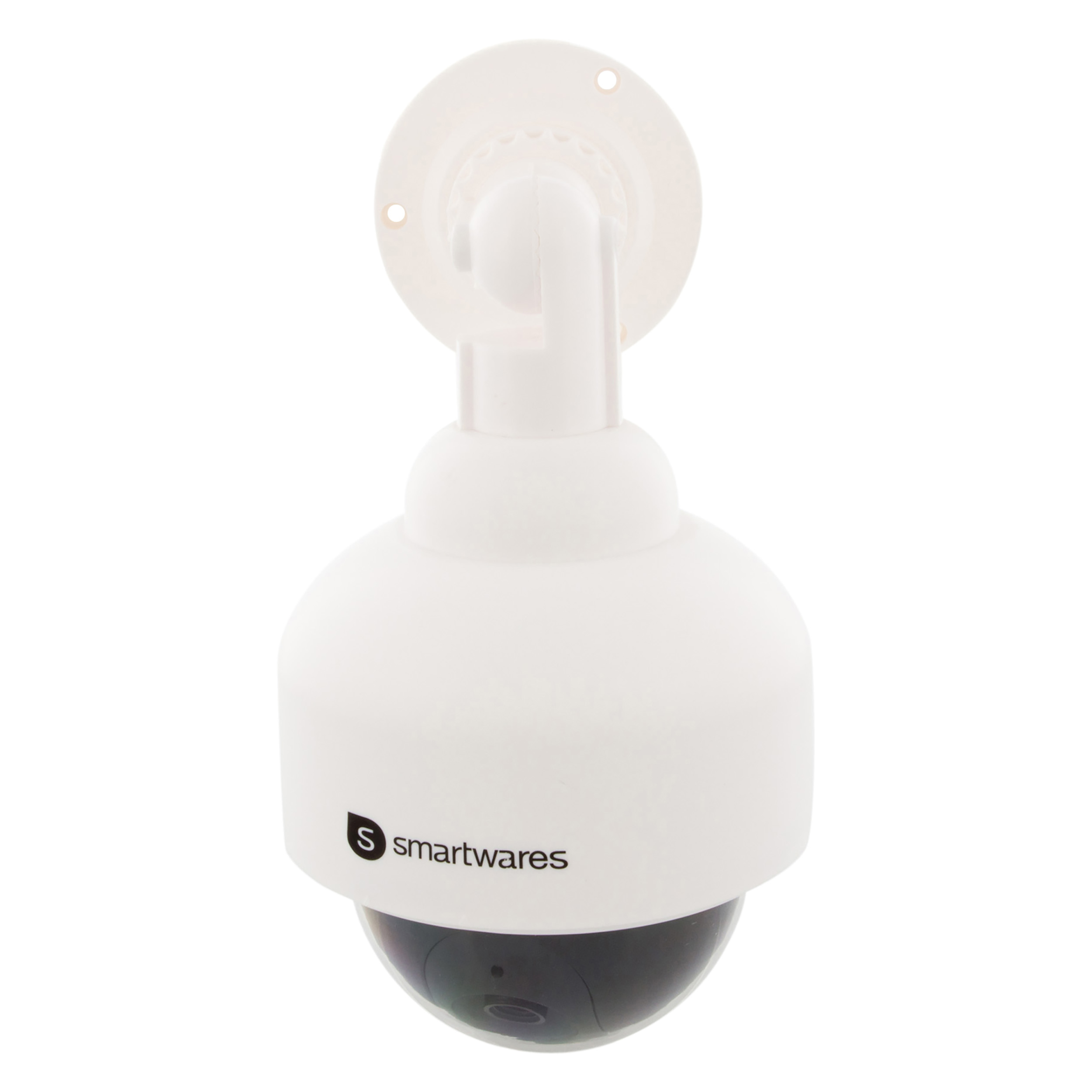 10.016.07 Smartwares  dummy koepelcamera type CS88D - met knipperende LED - voor buiten - wit