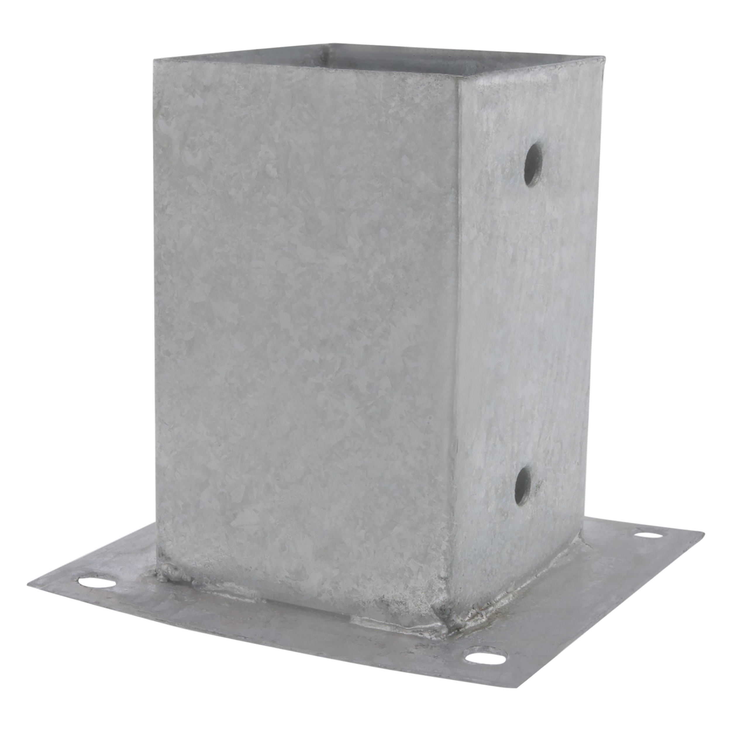 10.716.81   paalhouder op plaat verzinkt 9 x 9 cm