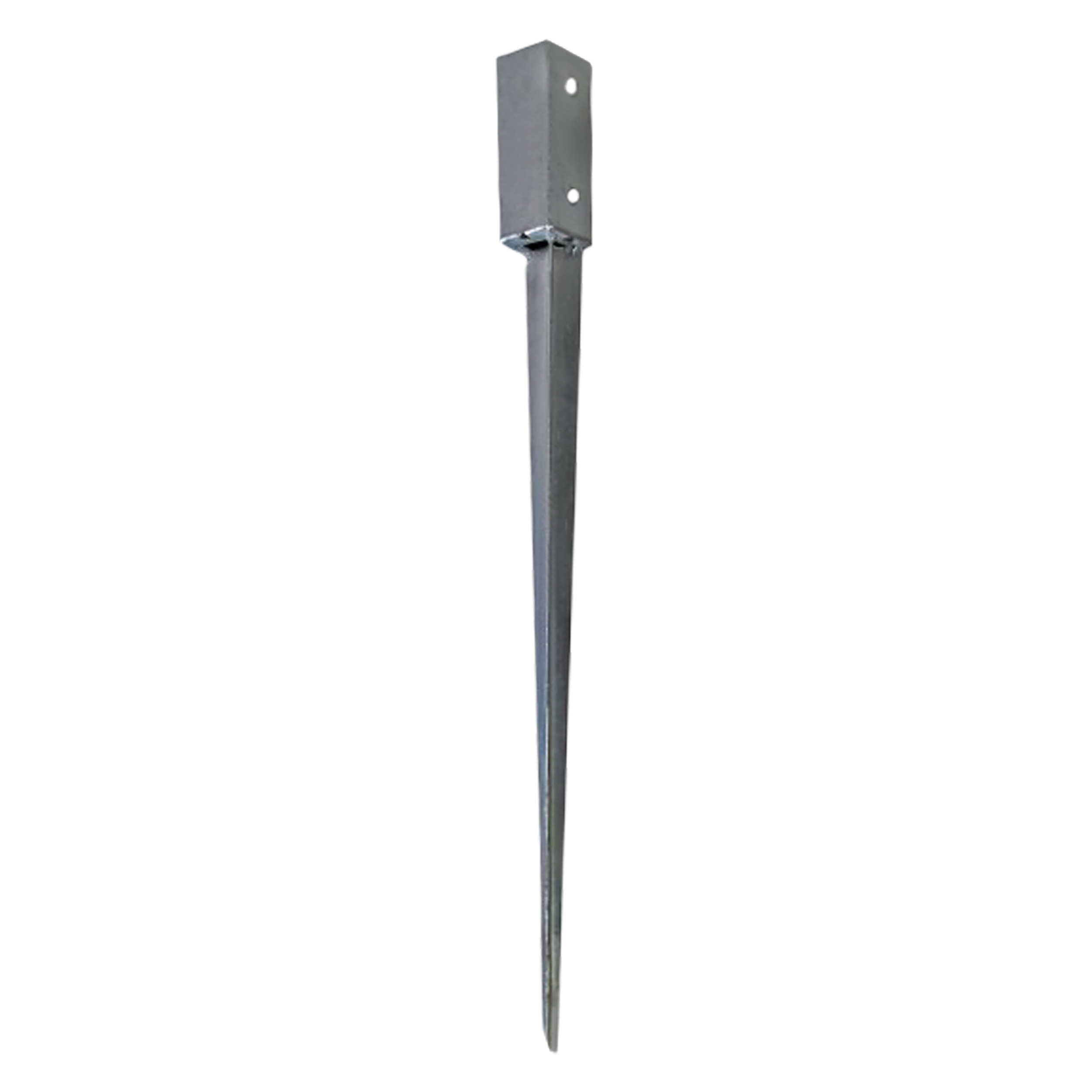 10.716.82   paalhouder insteek  7 x 7 x 75 cm