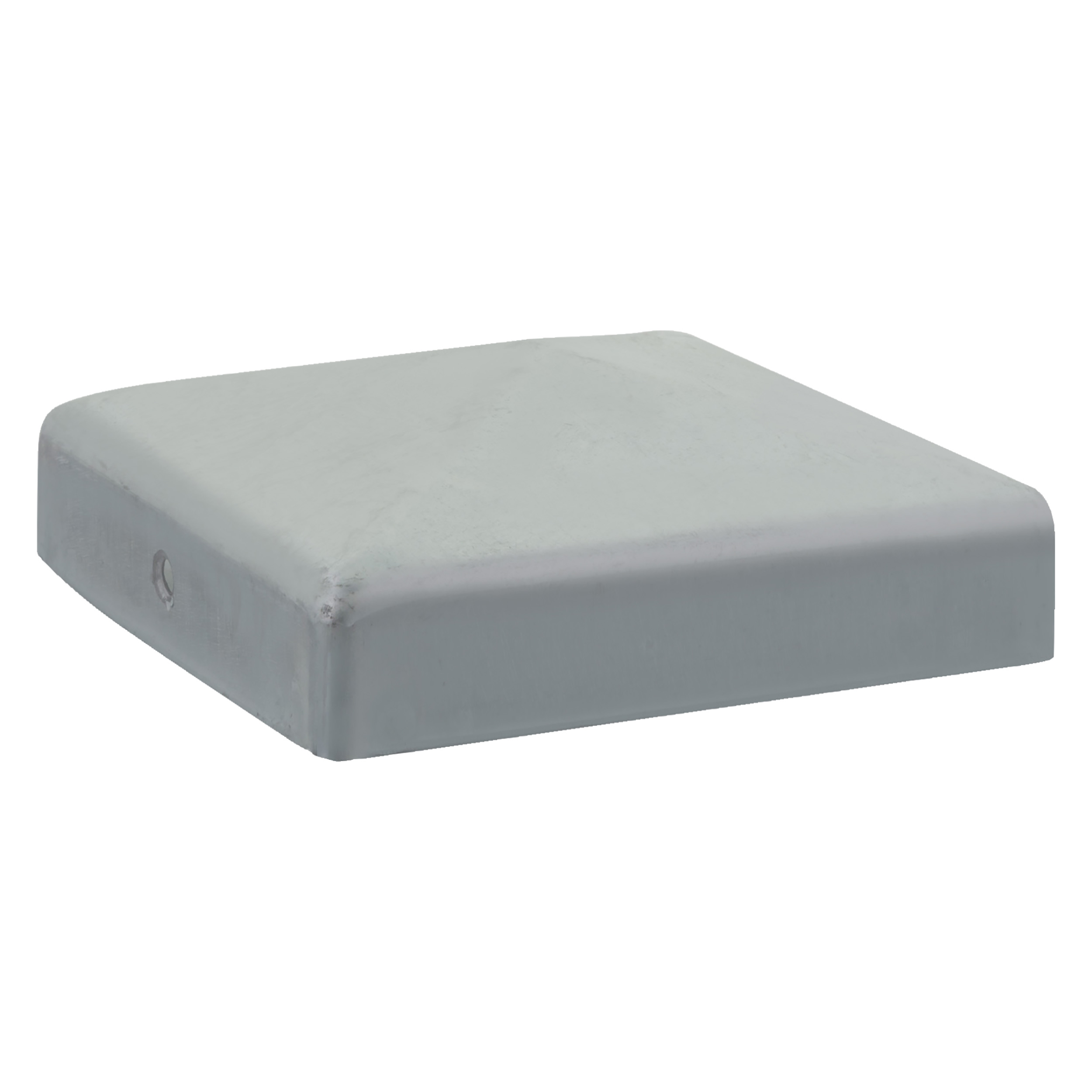 10.716.87 Starx  paalkapje met punt - vlak - thermisch verzinkt  9 x 9 cm
