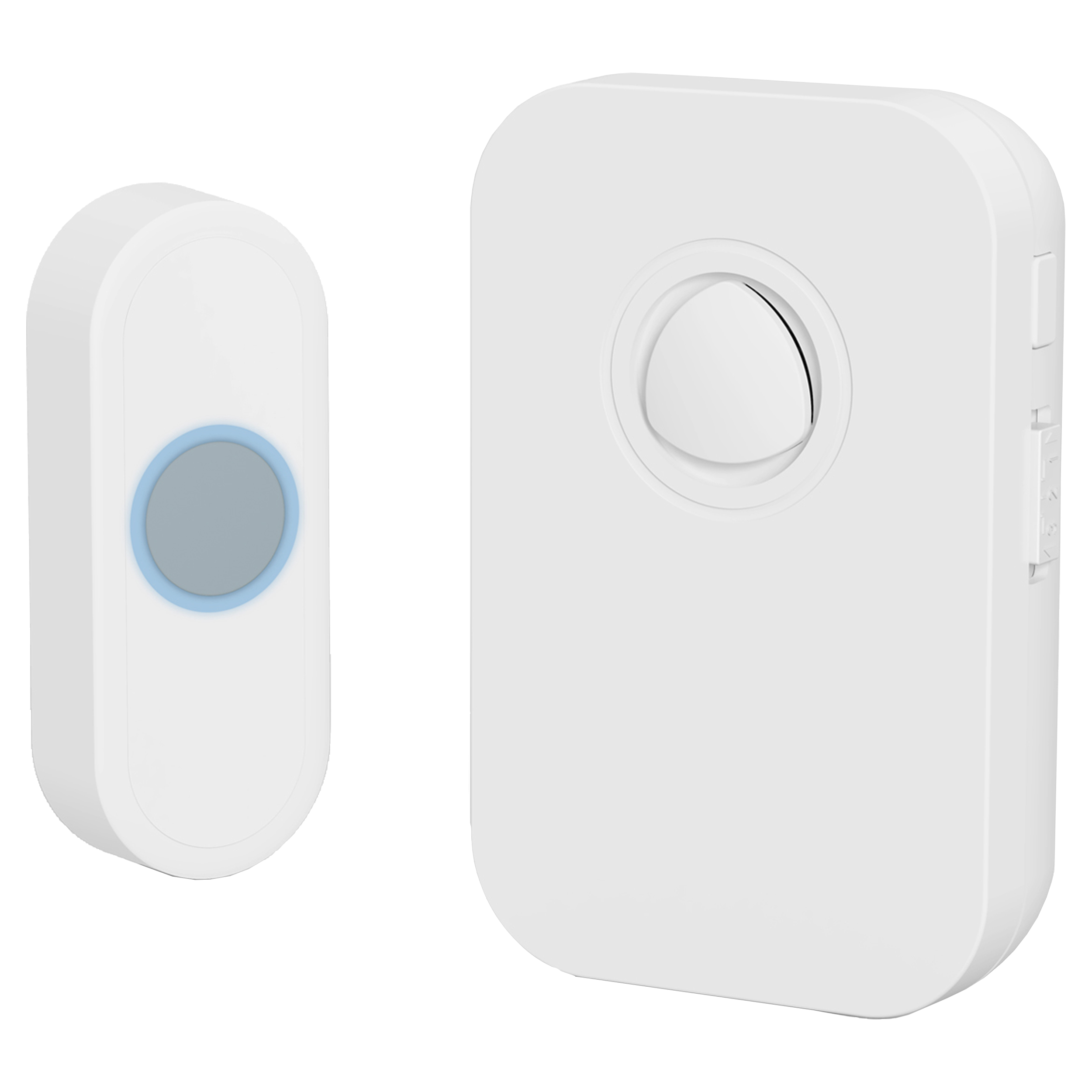 10.800.02 Q-Link  gong plugin - met beldrukker wit 