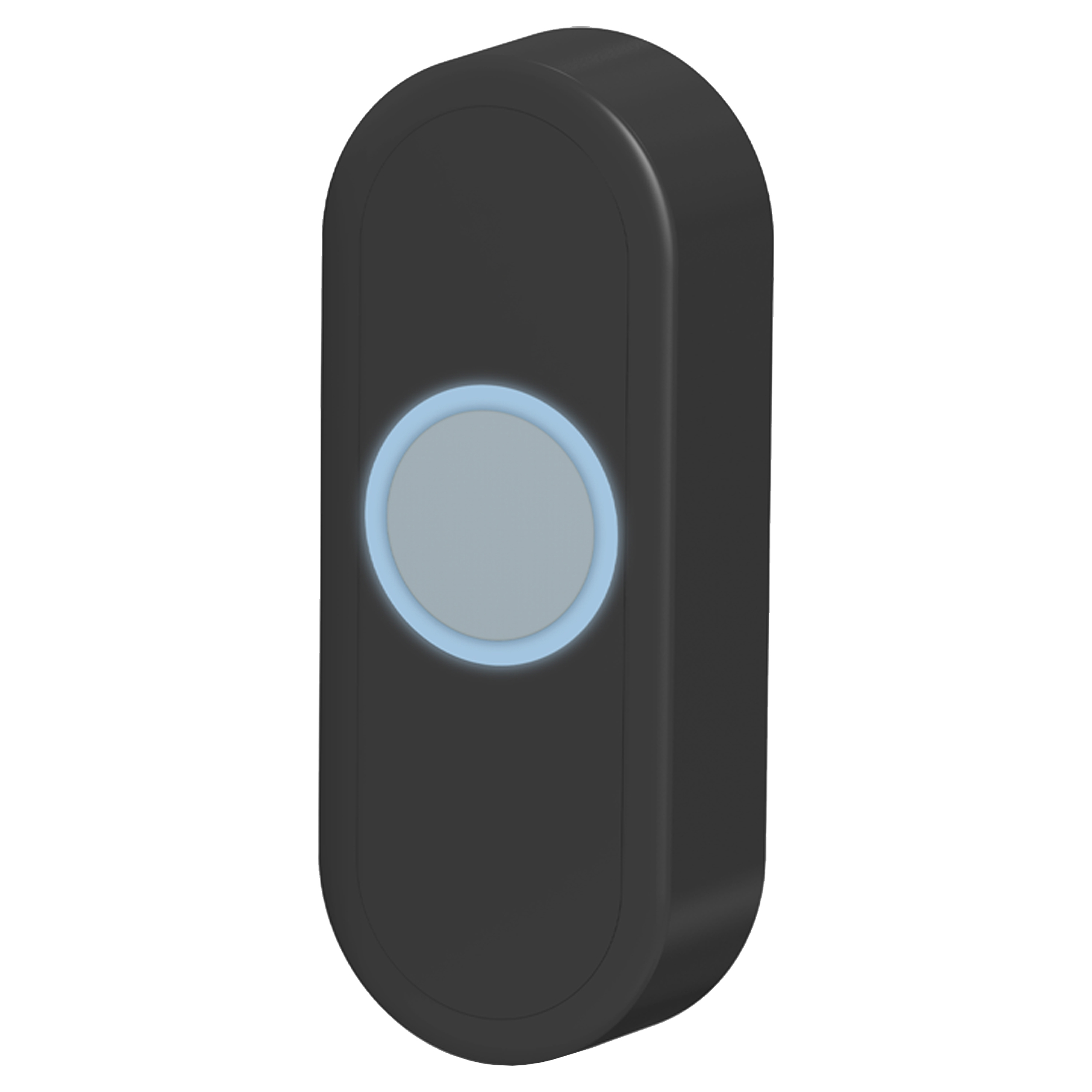 10.801.21 Q-Link  beldrukker met licht - batterij - draadloos zwart 