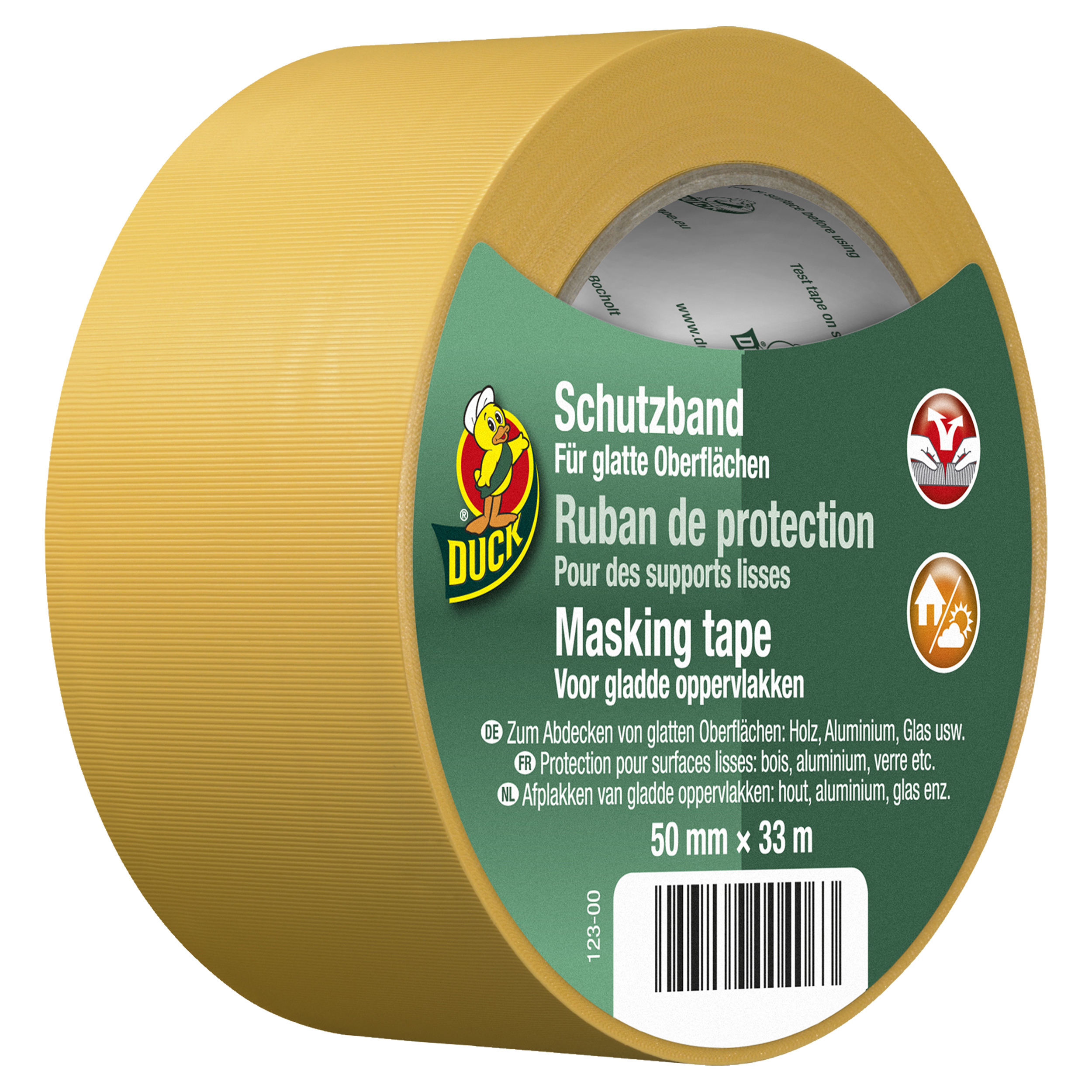 20.501.39 Duck  tape PVC-masking ribbel  50 mm x 33 m