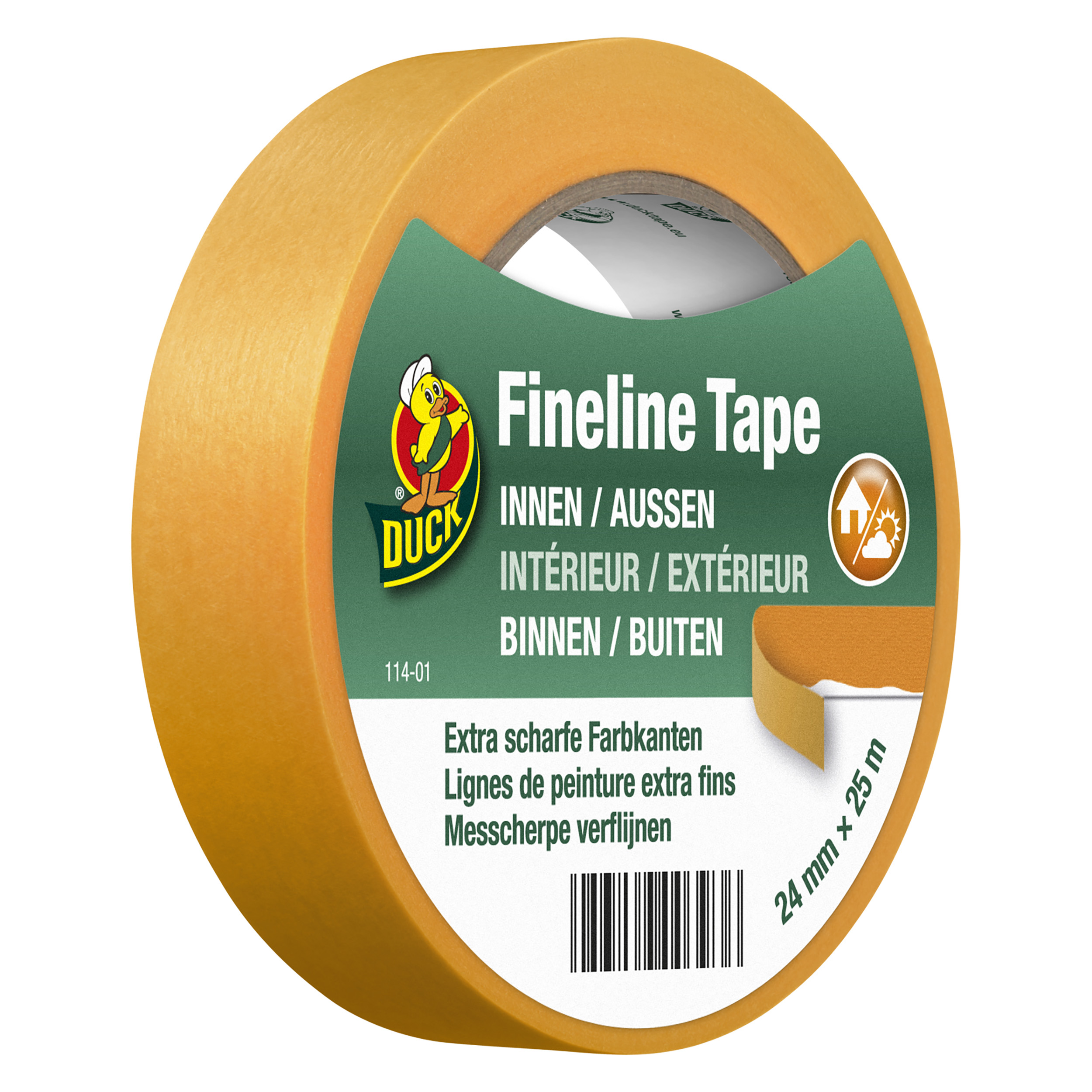 20.501.44 Duck  tape fineline - 24 mm x 25 m