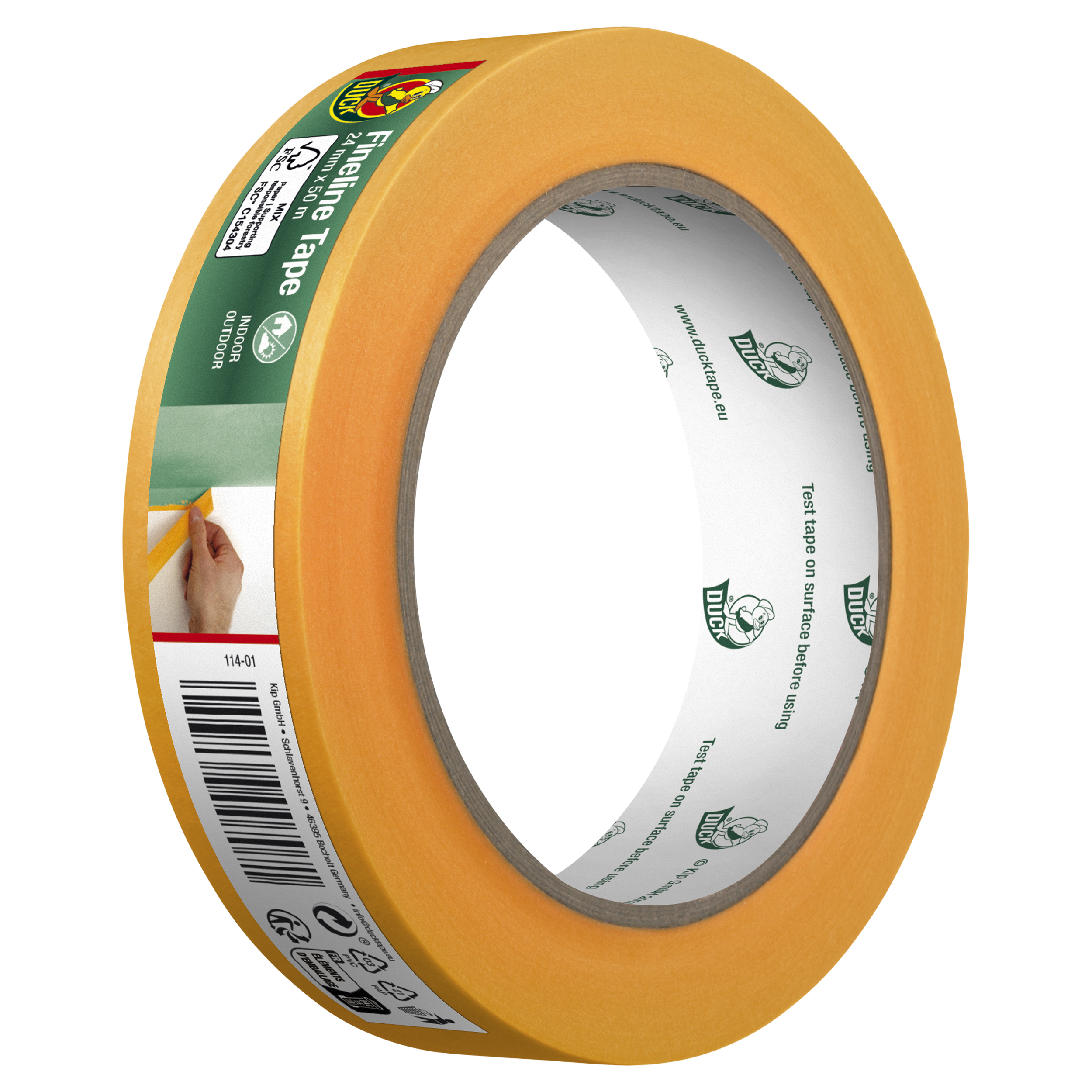 20.501.44 Duck  tape fineline  24 mm x 50 m