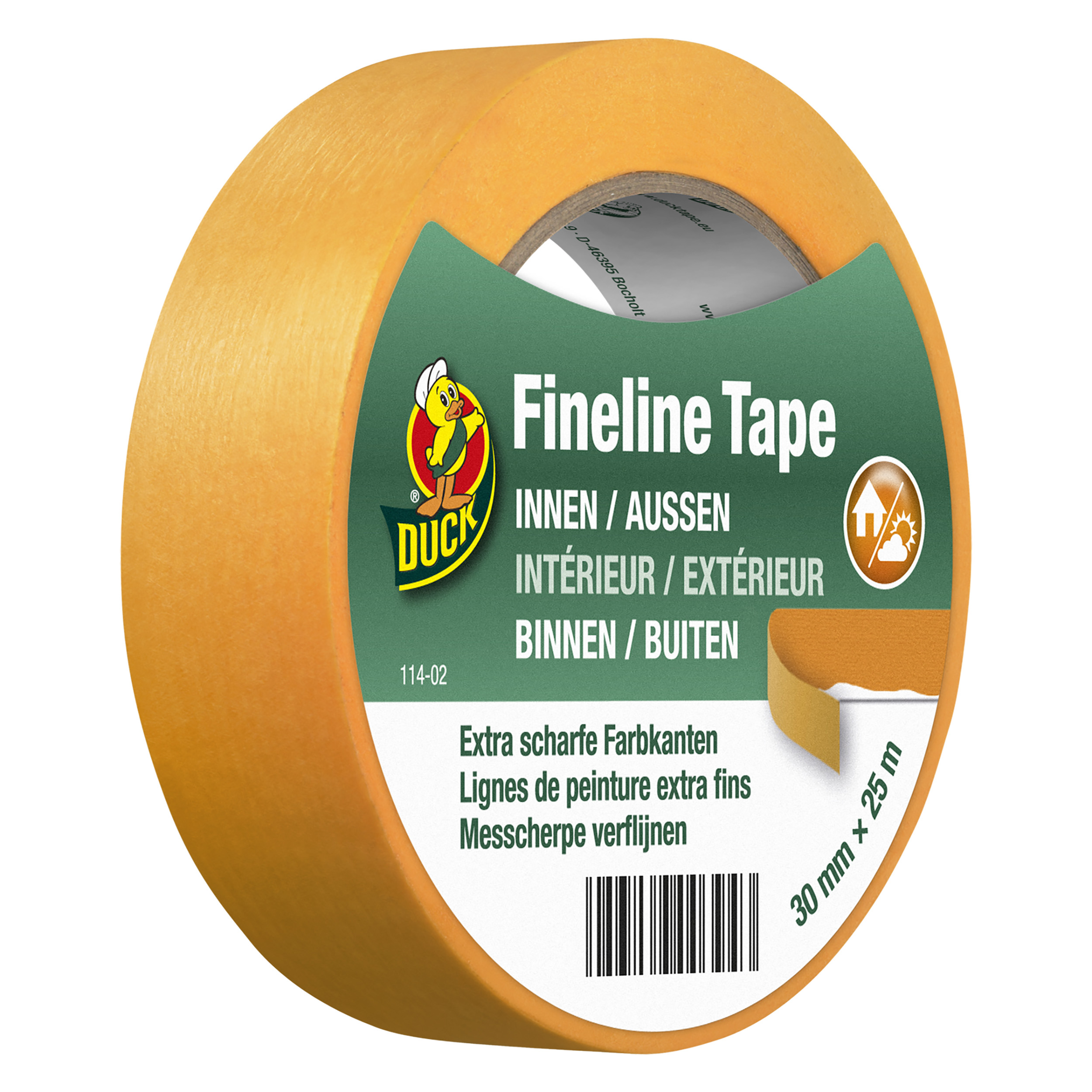 20.501.45 Duck  tape fineline - 30 mm x 25 m