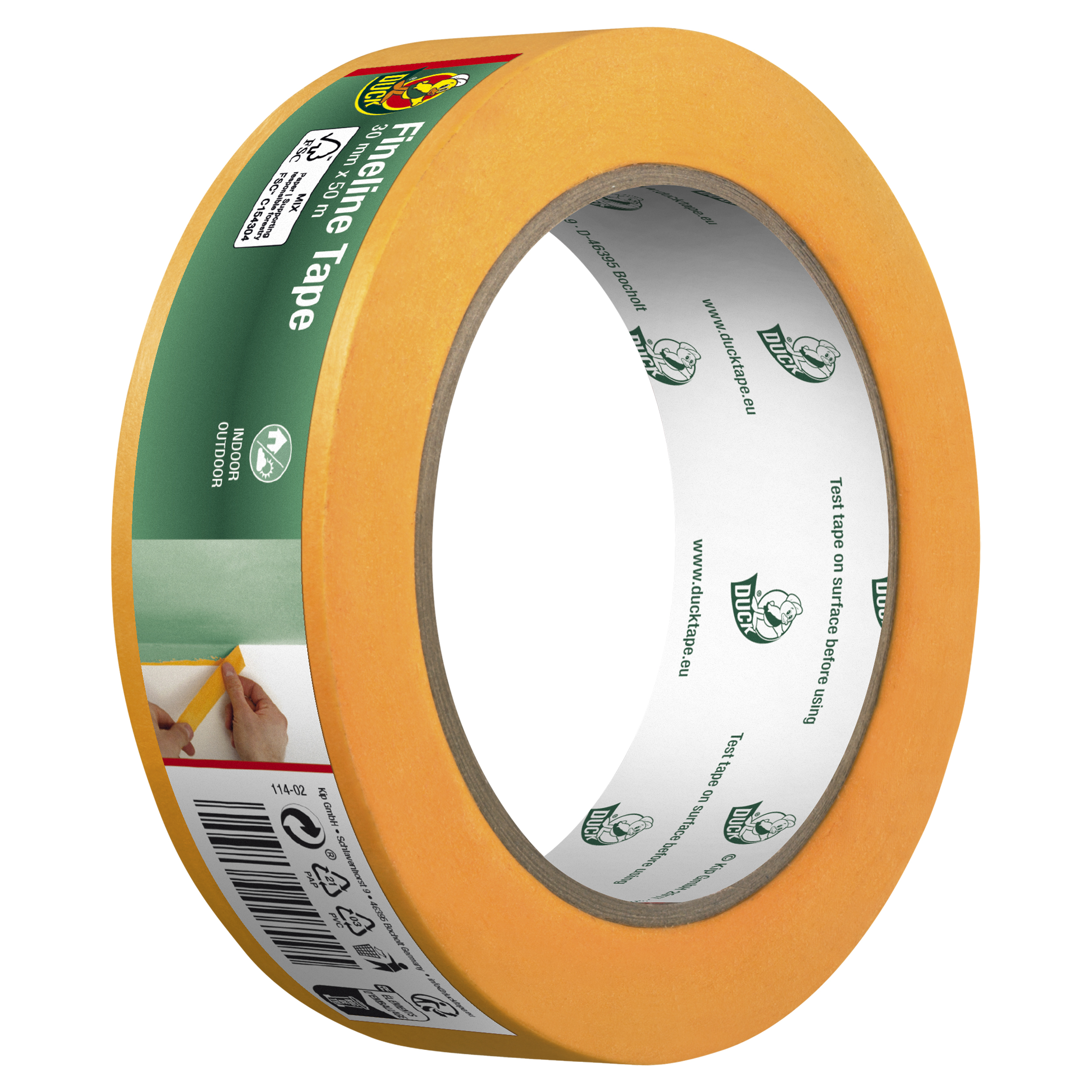 20.501.45 Duck  tape fineline  30 mm x 50 m