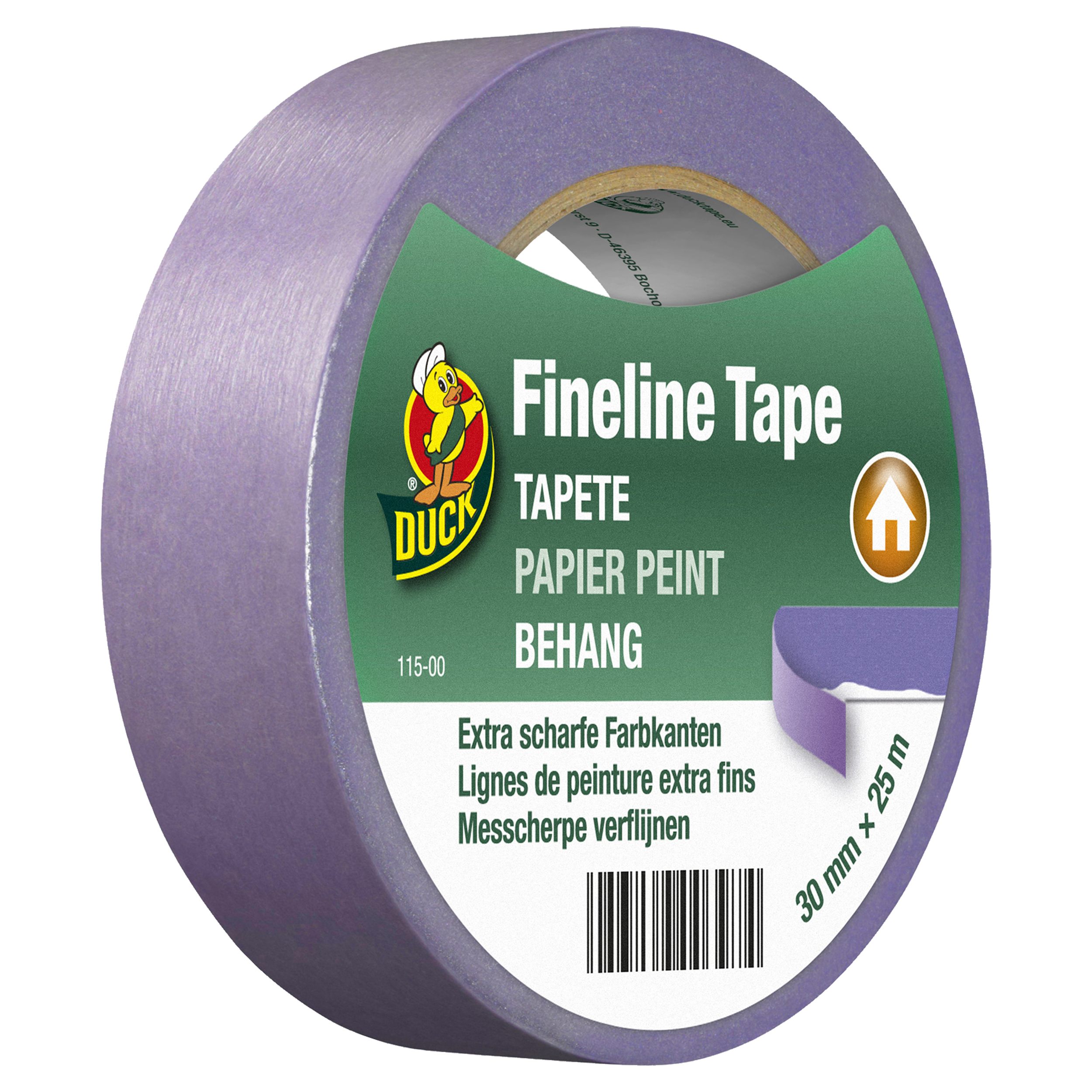 20.501.50 Duck  tape fineline behang paars 30 mm x 25 m