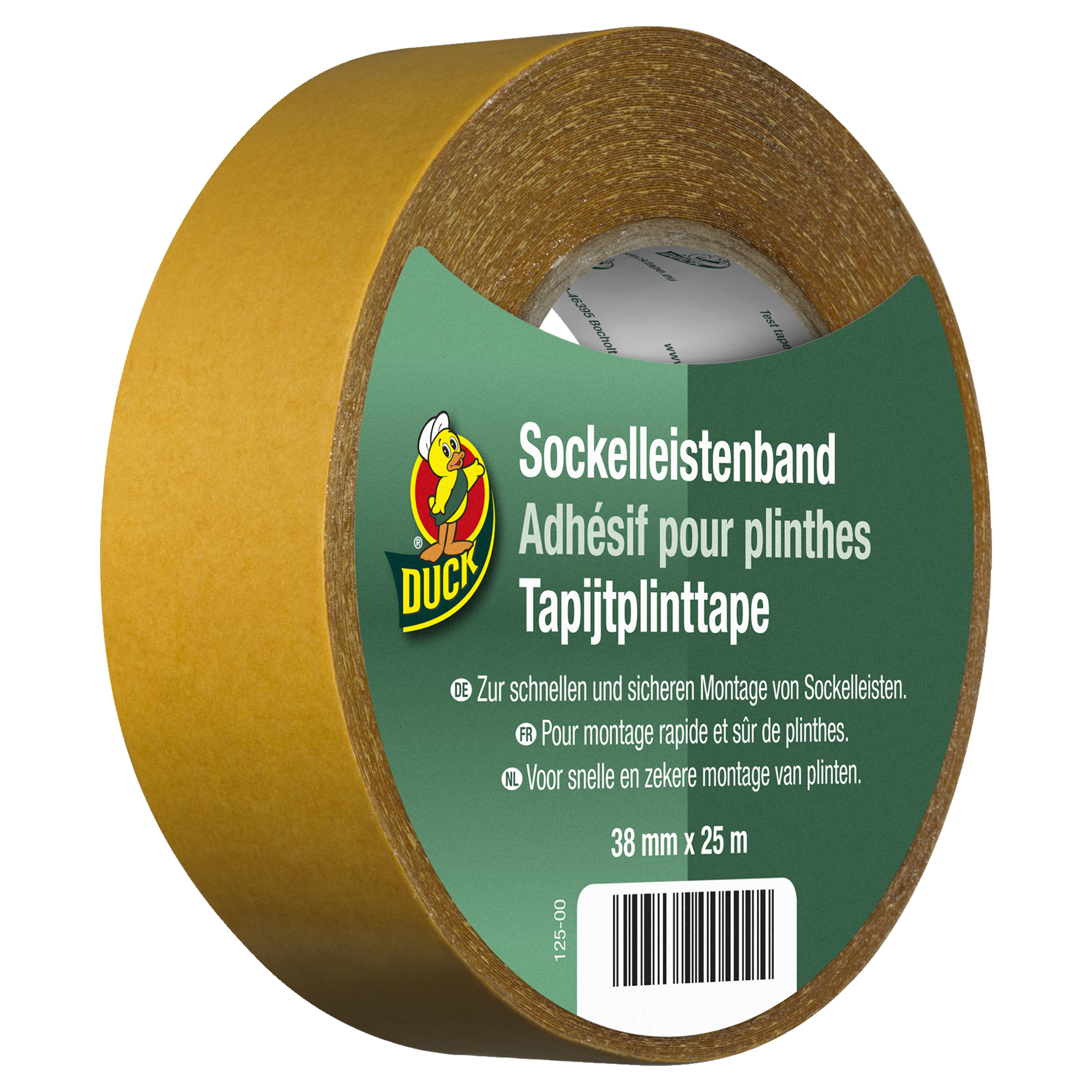 20.501.72 Duck  tape tapijtplint  38 mm x 25 m