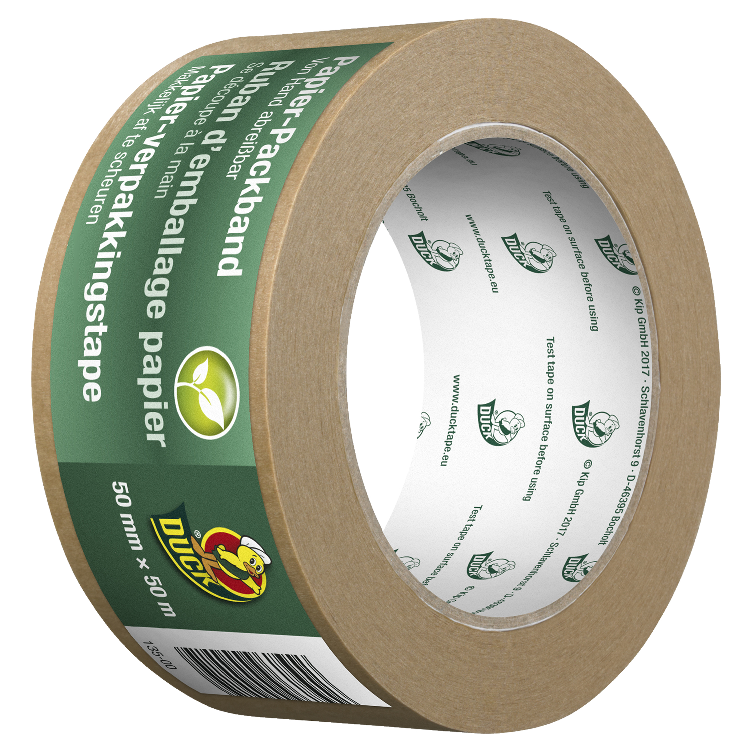 20.501.79 Duck  verpakkingstape papier  50 mm x 50 m
