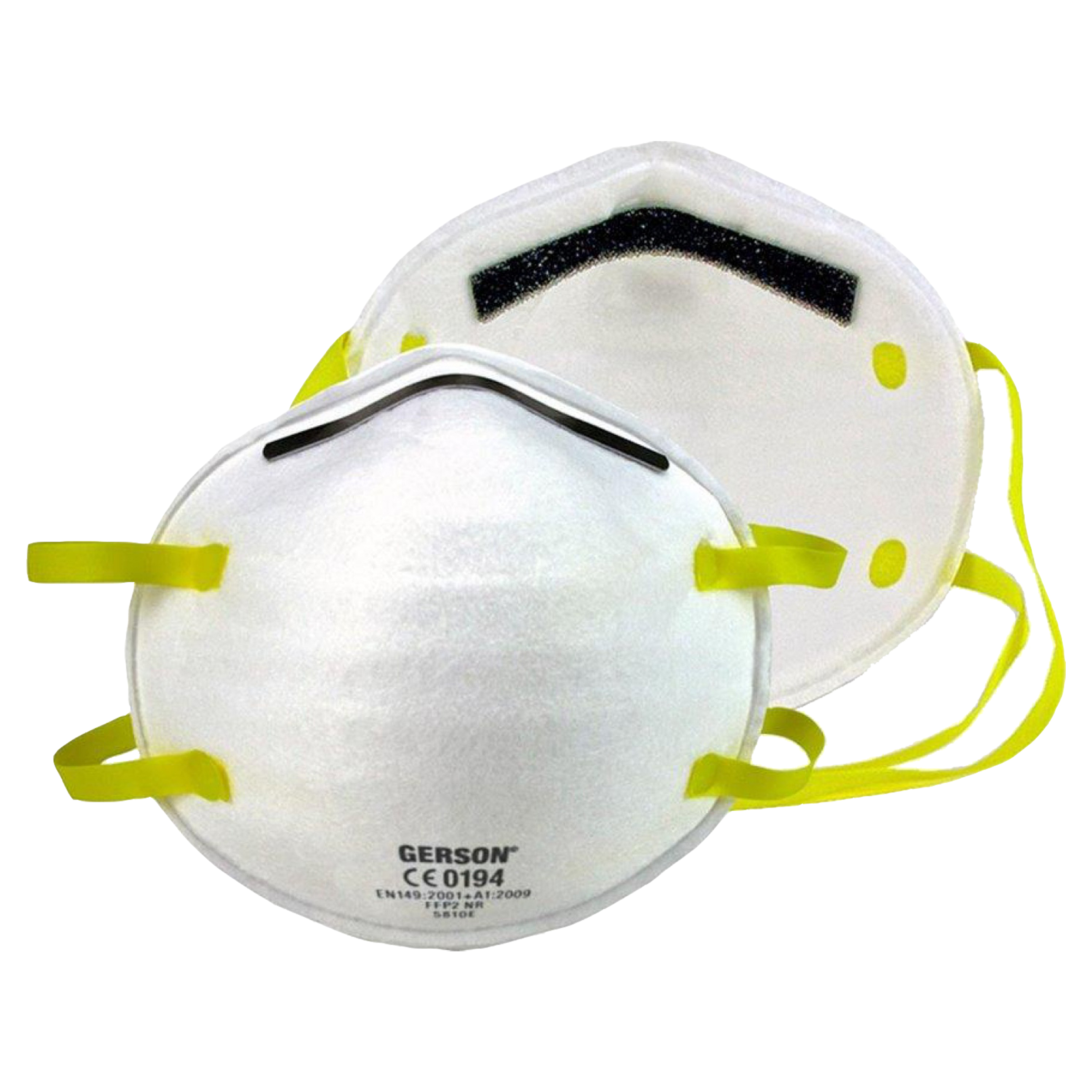 21.000.46 Gerson  mondmasker FFP32 - non-reusable Wit 