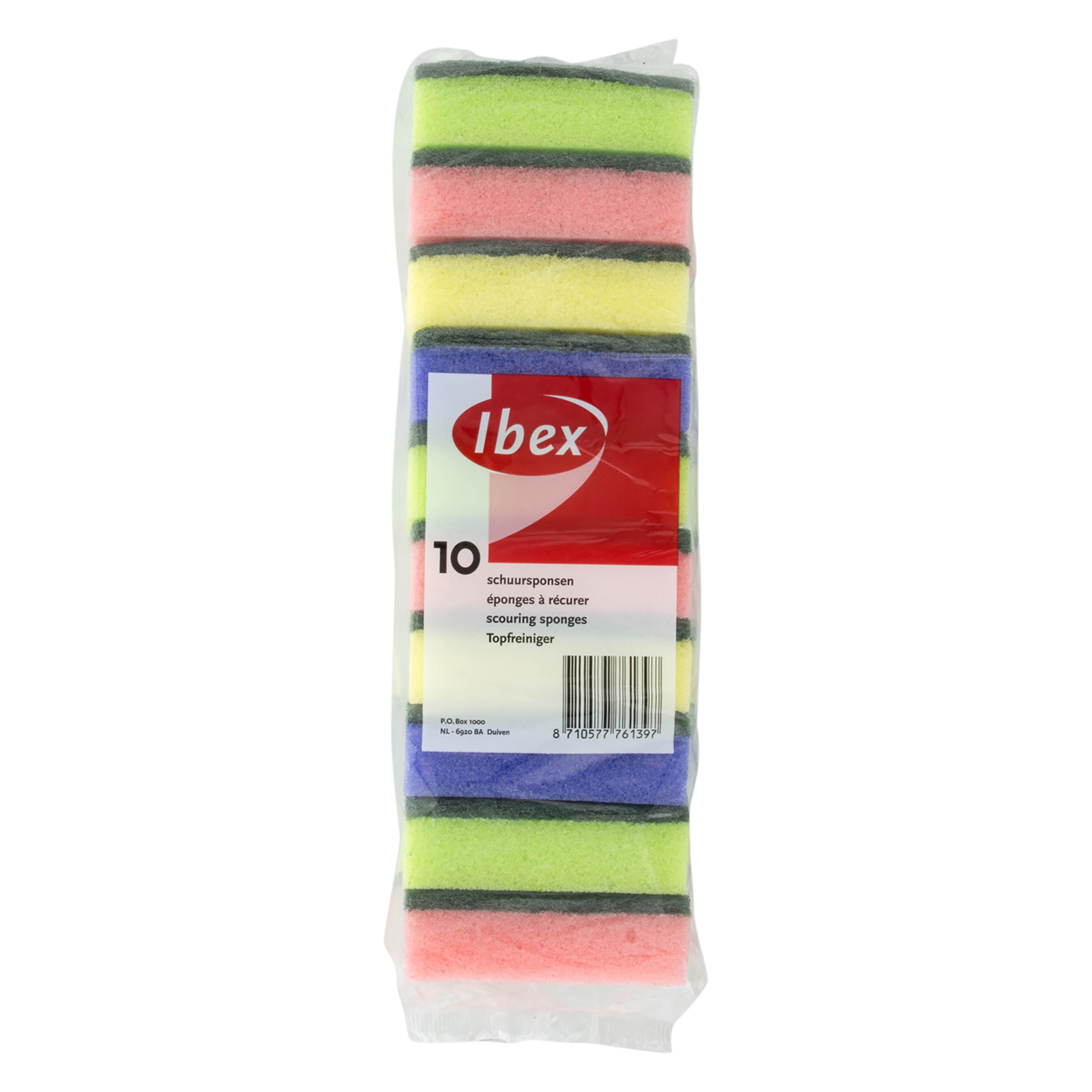 21.200.40 Basic  schuurspons assorti  