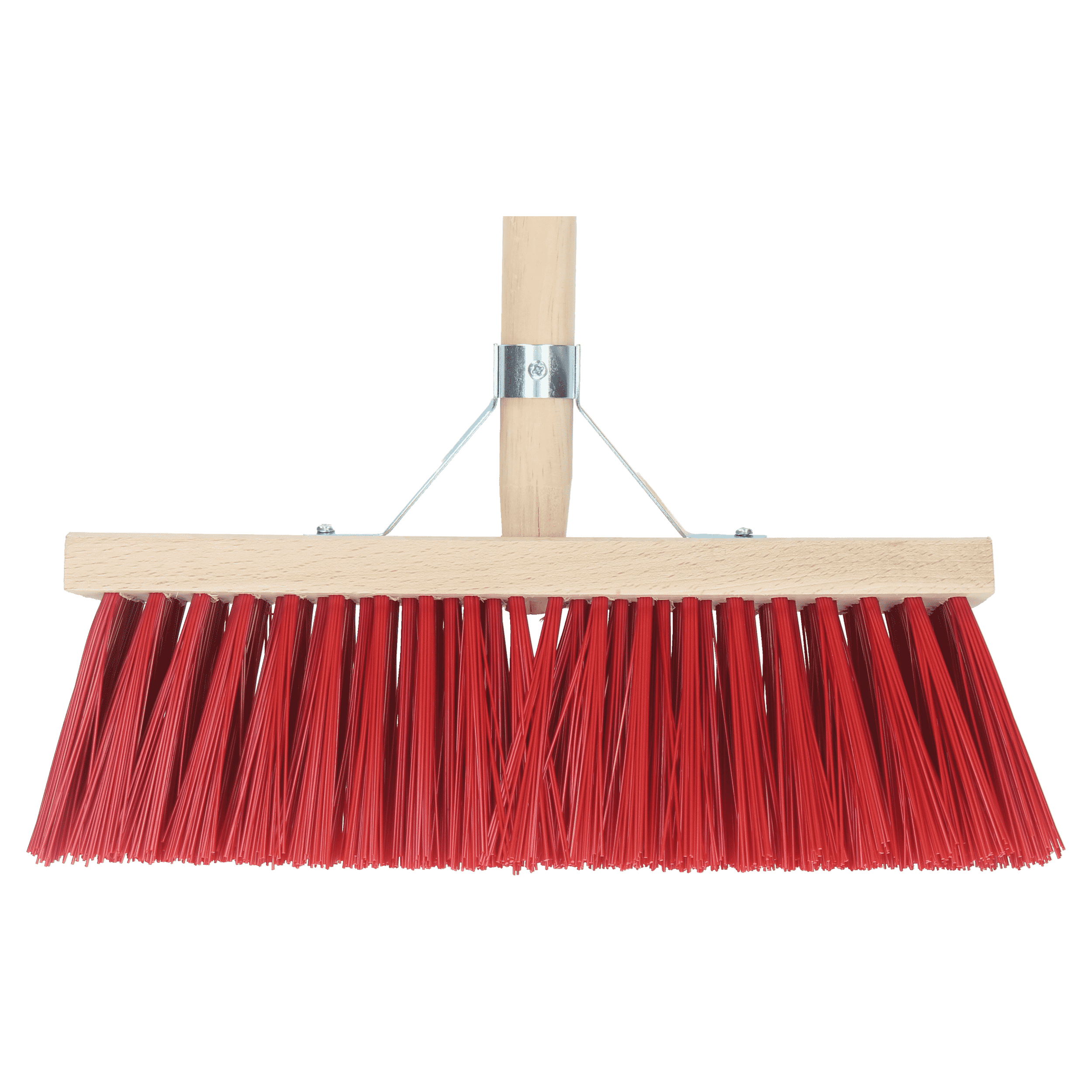 21.288.47 Vero  bezem PPN - met steel 150 x 2.8 cm rood 35 cm