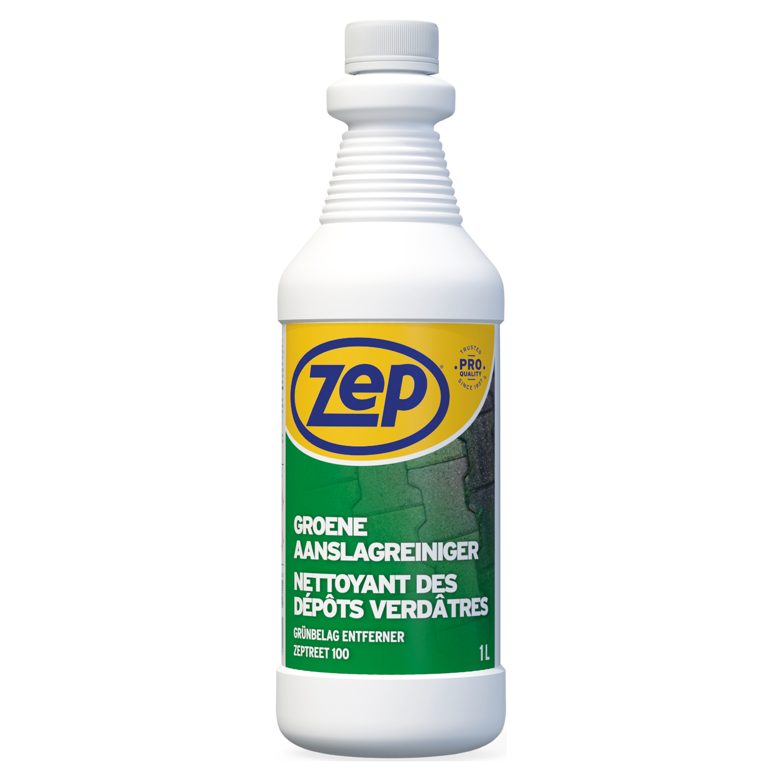 21.381.02 ZEP  groene aanslag reiniger   1 ltr