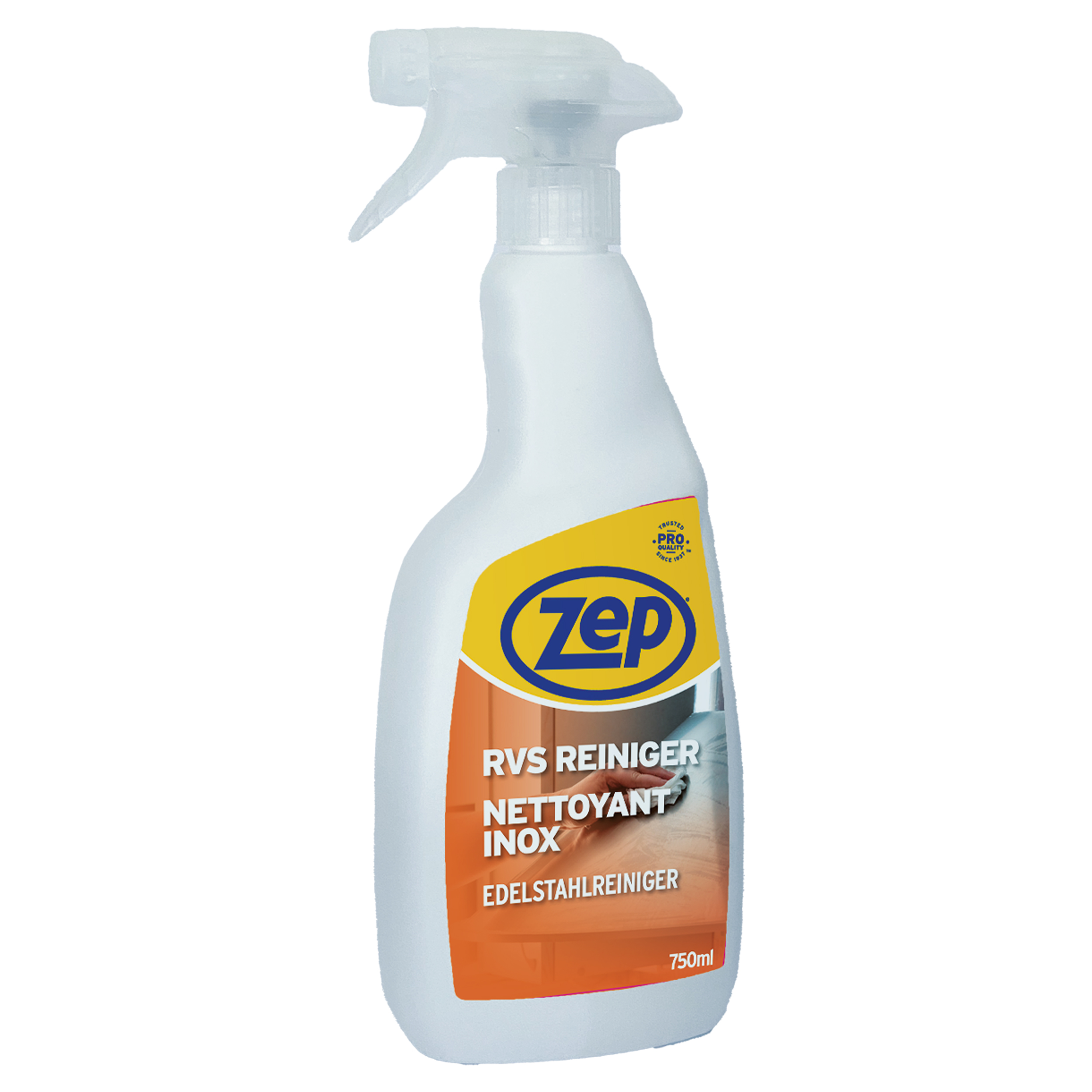 21.381.17 ZEP  RVS reiniger   750 ml