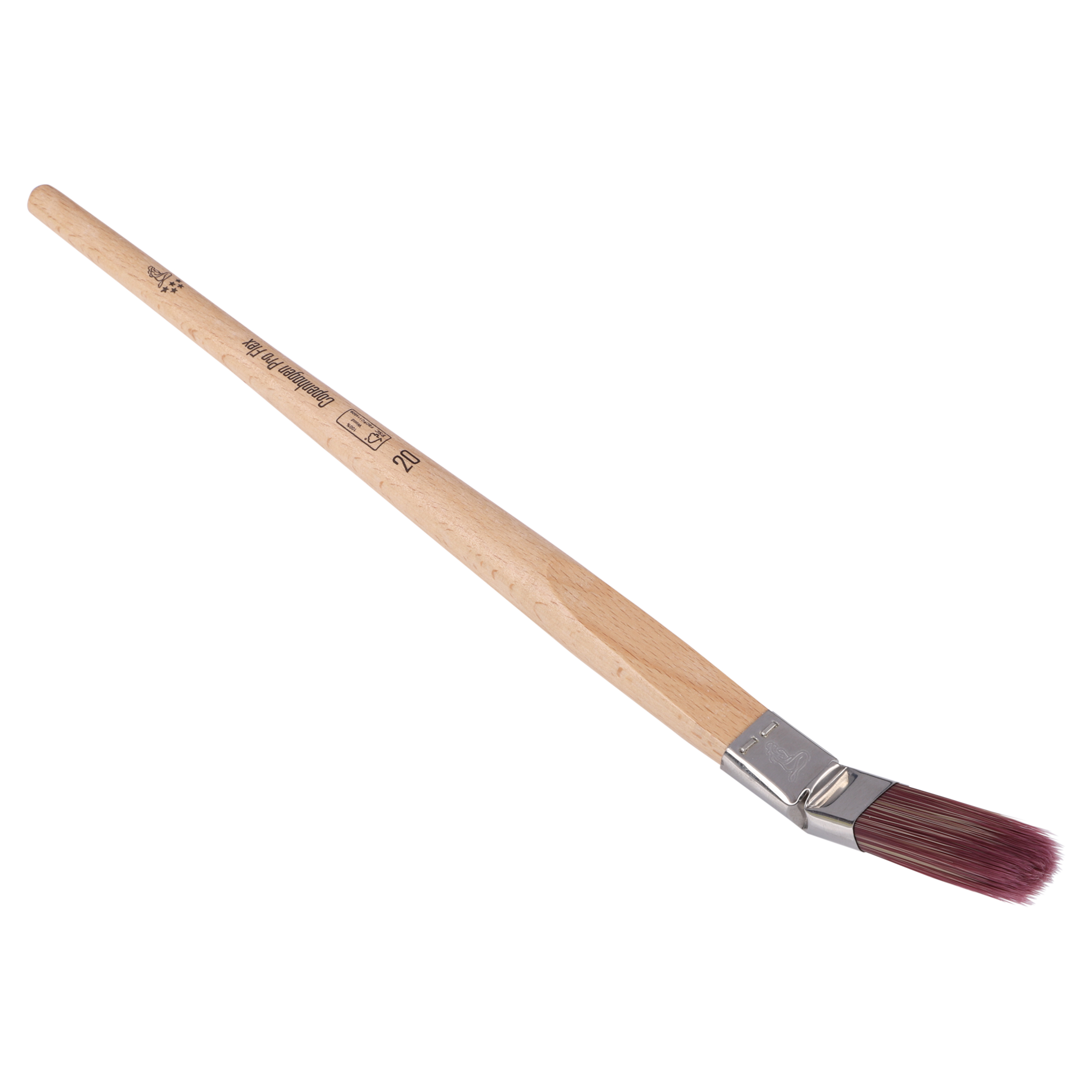 23.123.20 Copenhagen Pro Flex gebogen lyonse penseel ***** - syntetisch haar  20