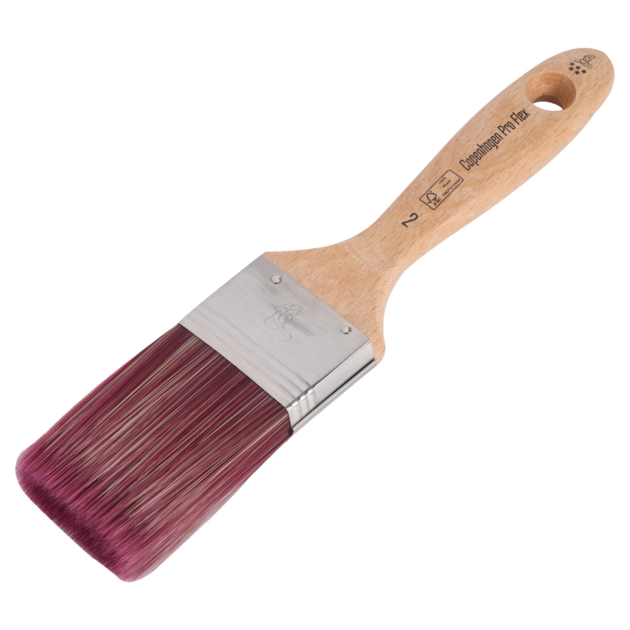 23.200.20 Copenhagen Pro Flex platte kwast ***** - synthetisch haar  2