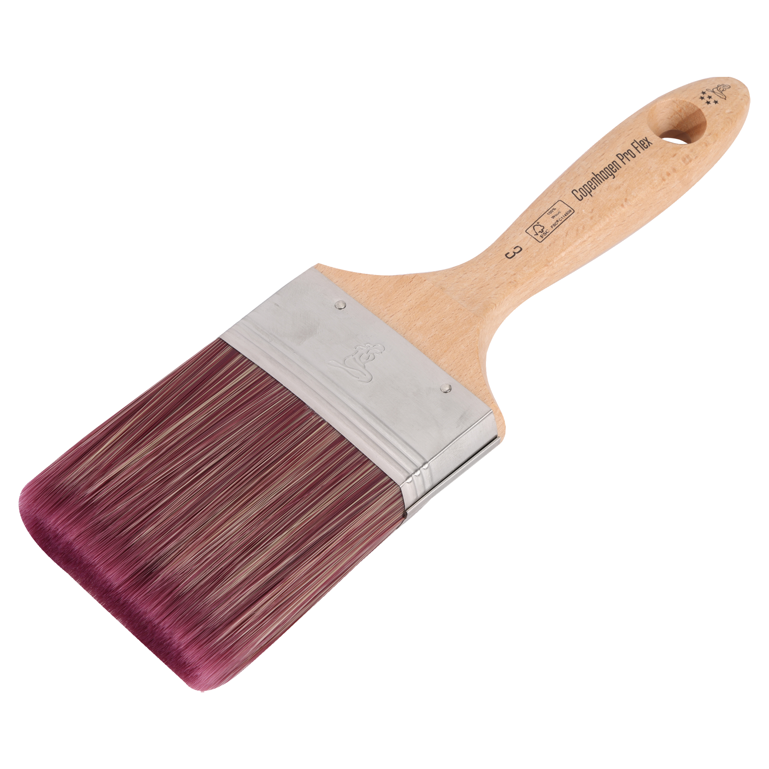 23.200.30 Copenhagen Pro Flex platte kwast ***** - synthetisch haar  3