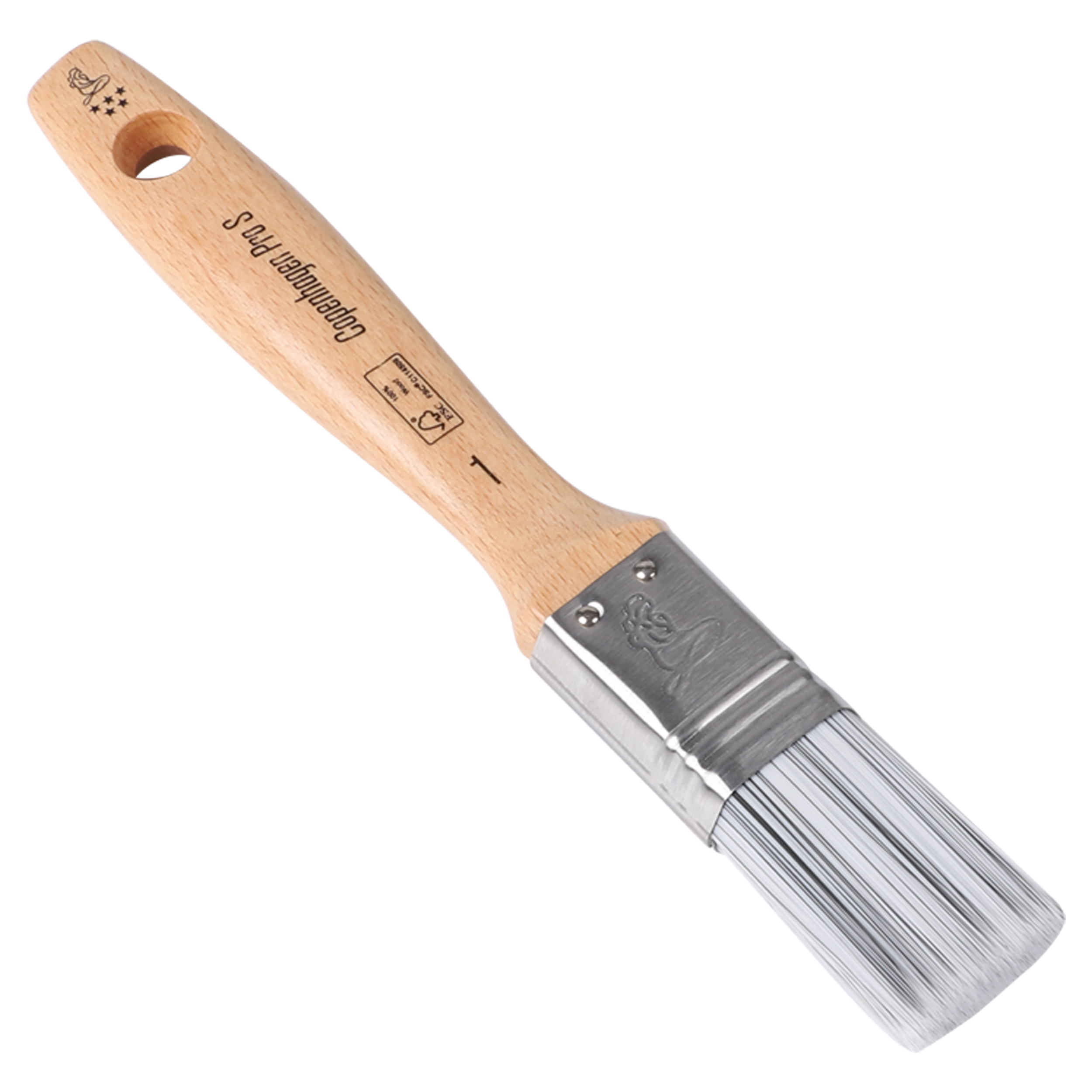 23.201.10 Copenhagen Pro Special platte kwast ***** - synthetisch haar  1