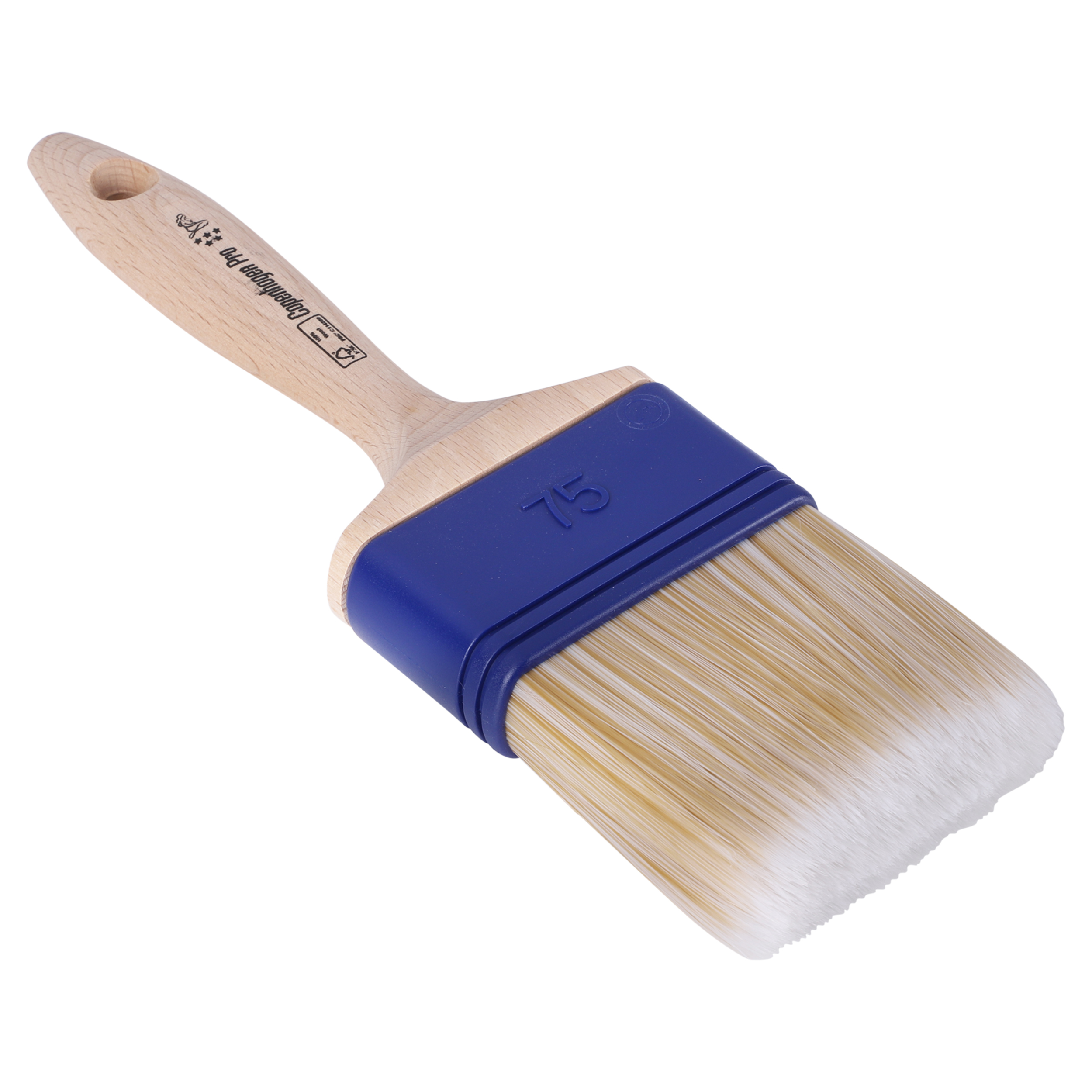 23.208.35 Copenhagen Pro Special platte kwast aqua ***** - synthetisch haar  3½