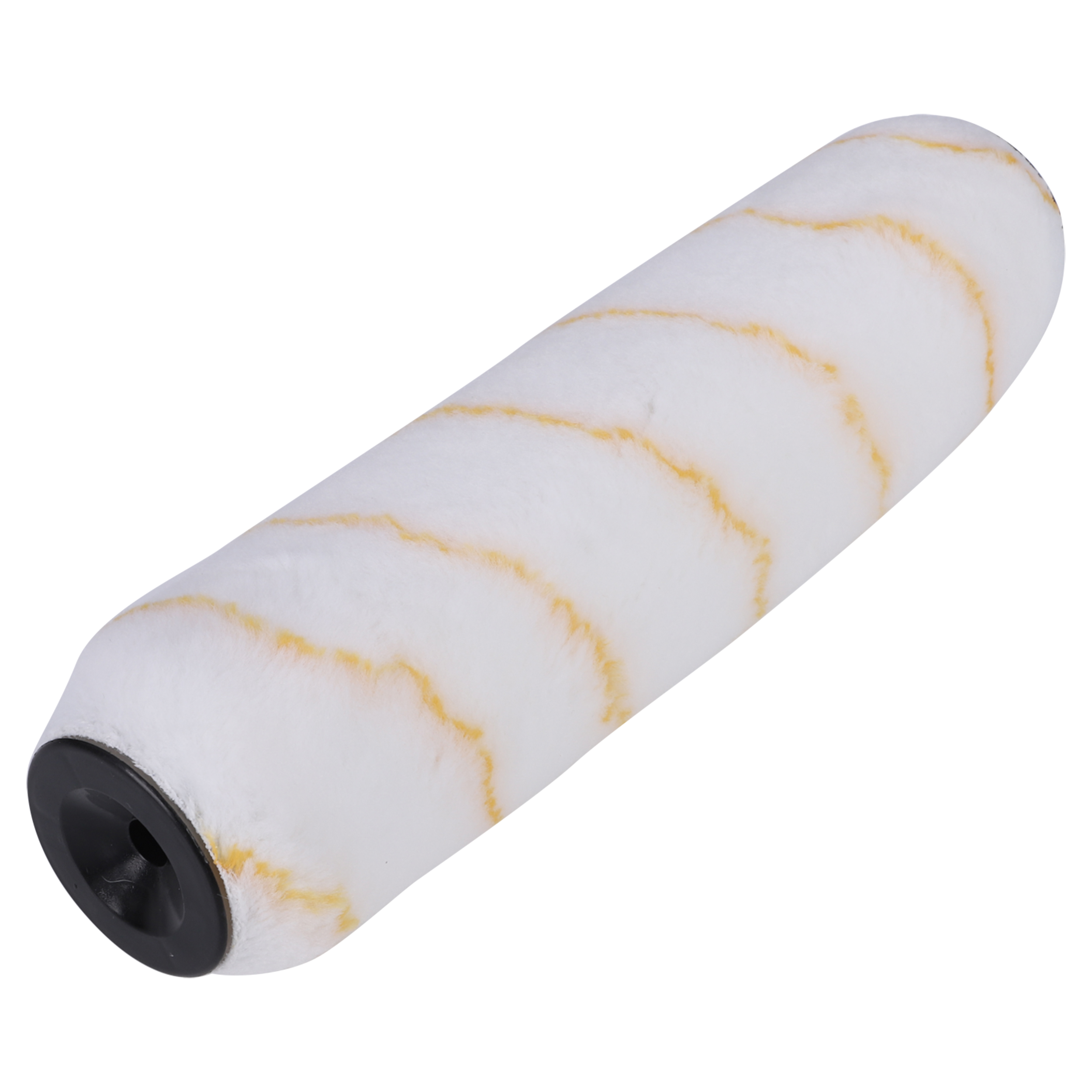 23.300.27 Copenhagen Pro  muurverfroller perlon ***** - 12 mm poolhoogte wit/geel 26 cm