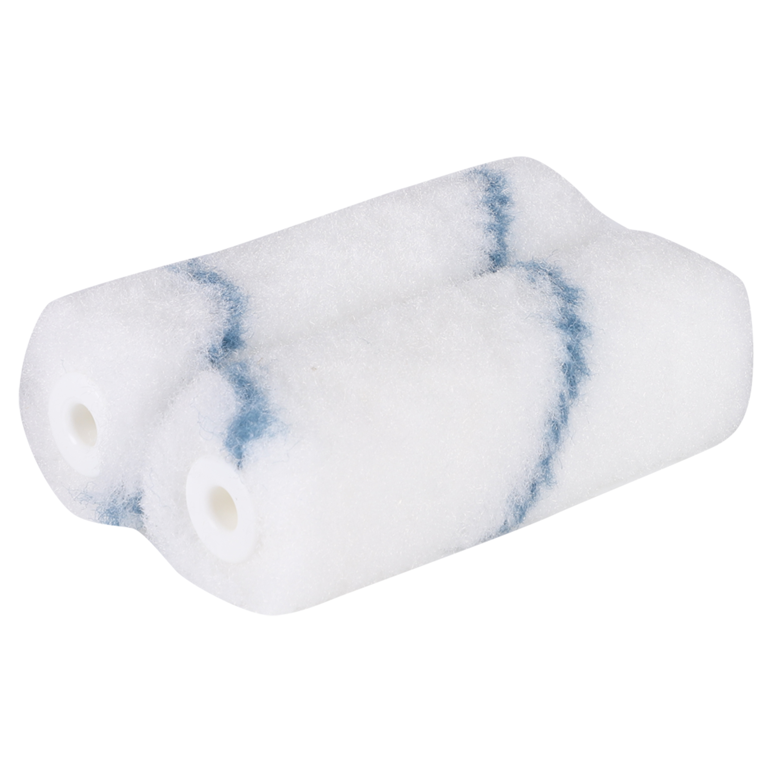 23.310.13 Copenhagen Pro  aflakroller nylon ***** - 11 mm poolhoogte wit/blauw 10 cm