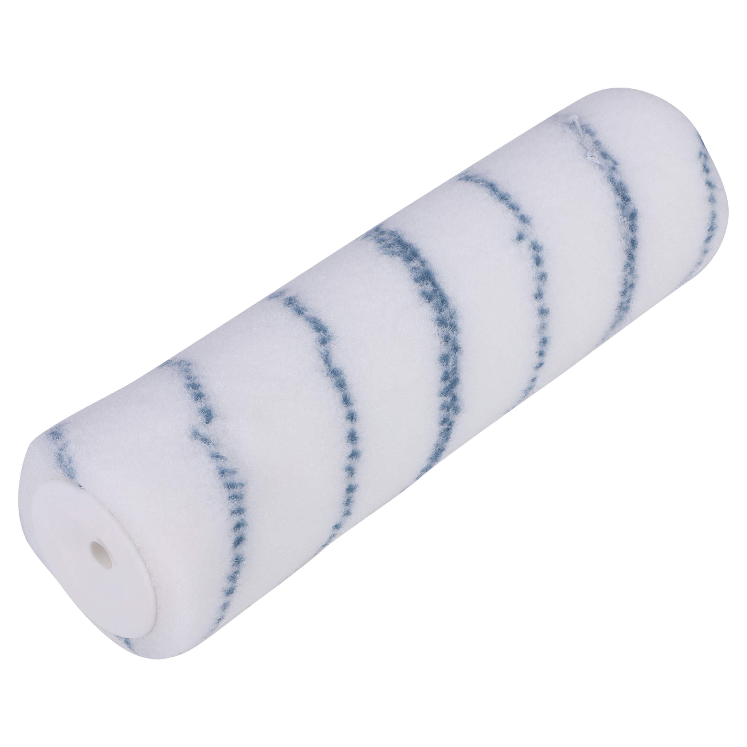 23.310.17 Copenhagen Pro  aflakroller nylon ***** - 11 mm poolhoogte wit/blauw 25 cm