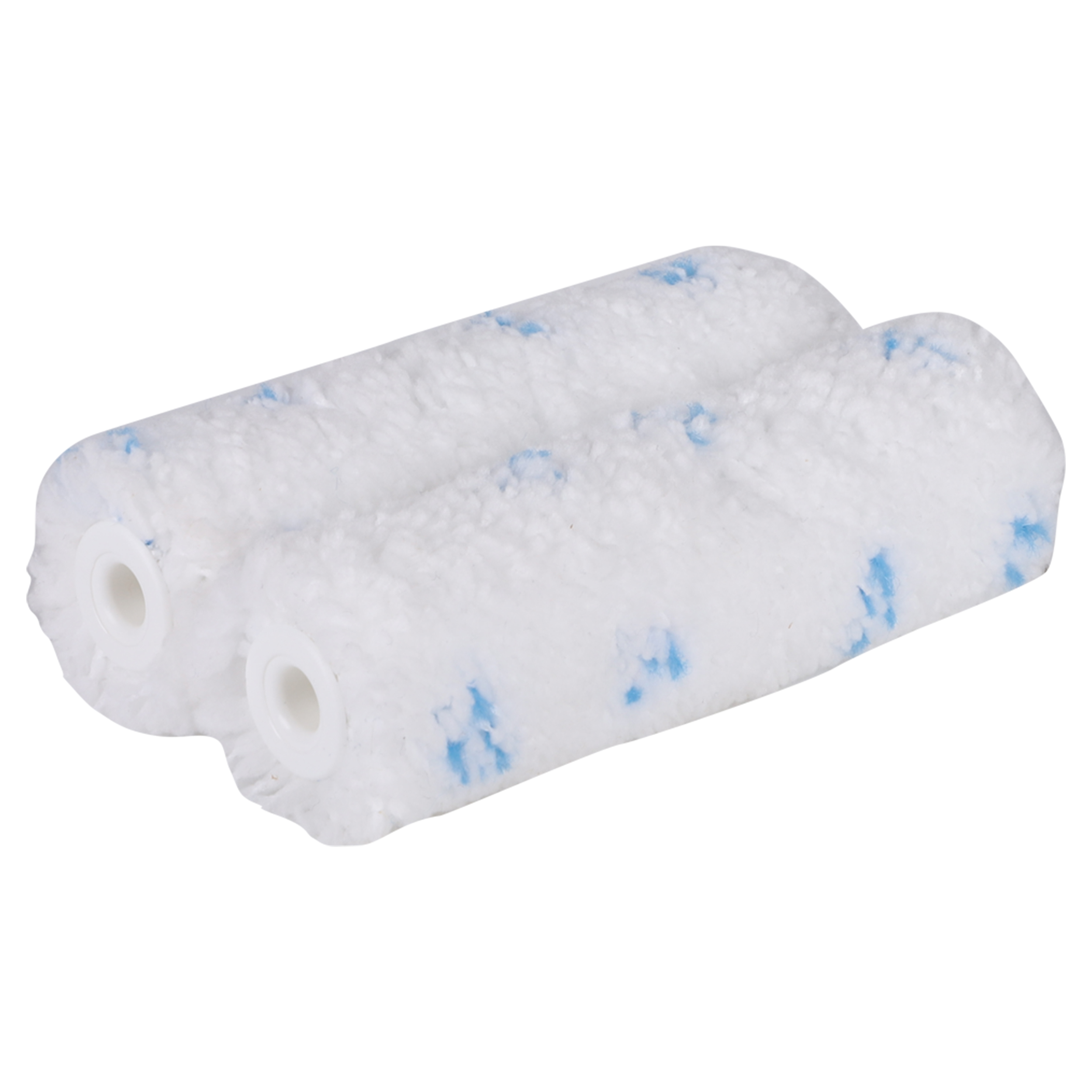 23.310.23 Copenhagen Pro  aflakroller microvezel ***** - 9 mm poolhoogte wit/blauw 10 cm