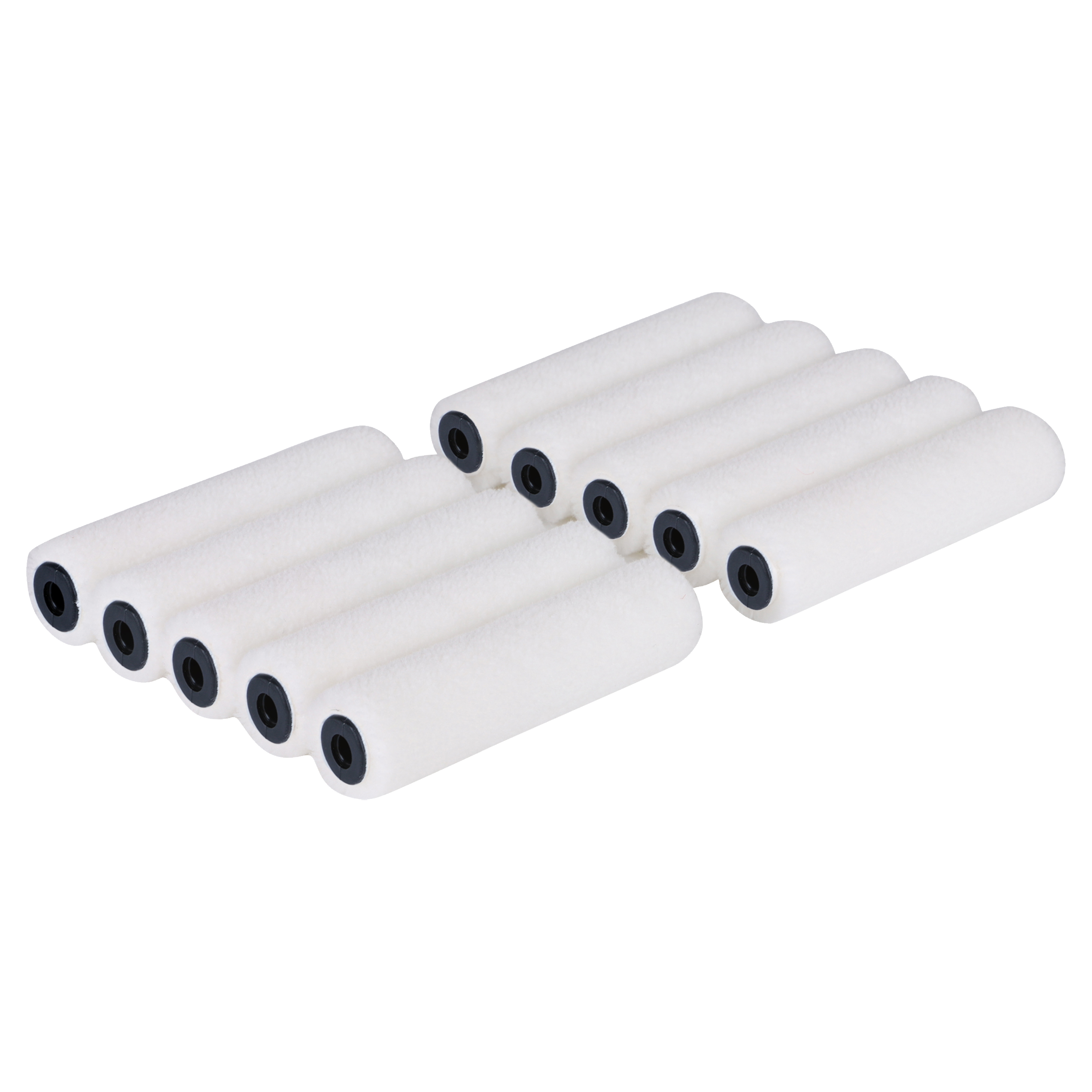 23.310.42 Copenhagen Pro  aflakroller vilt ***** - 5 mm poolhoogte wit 10 cm