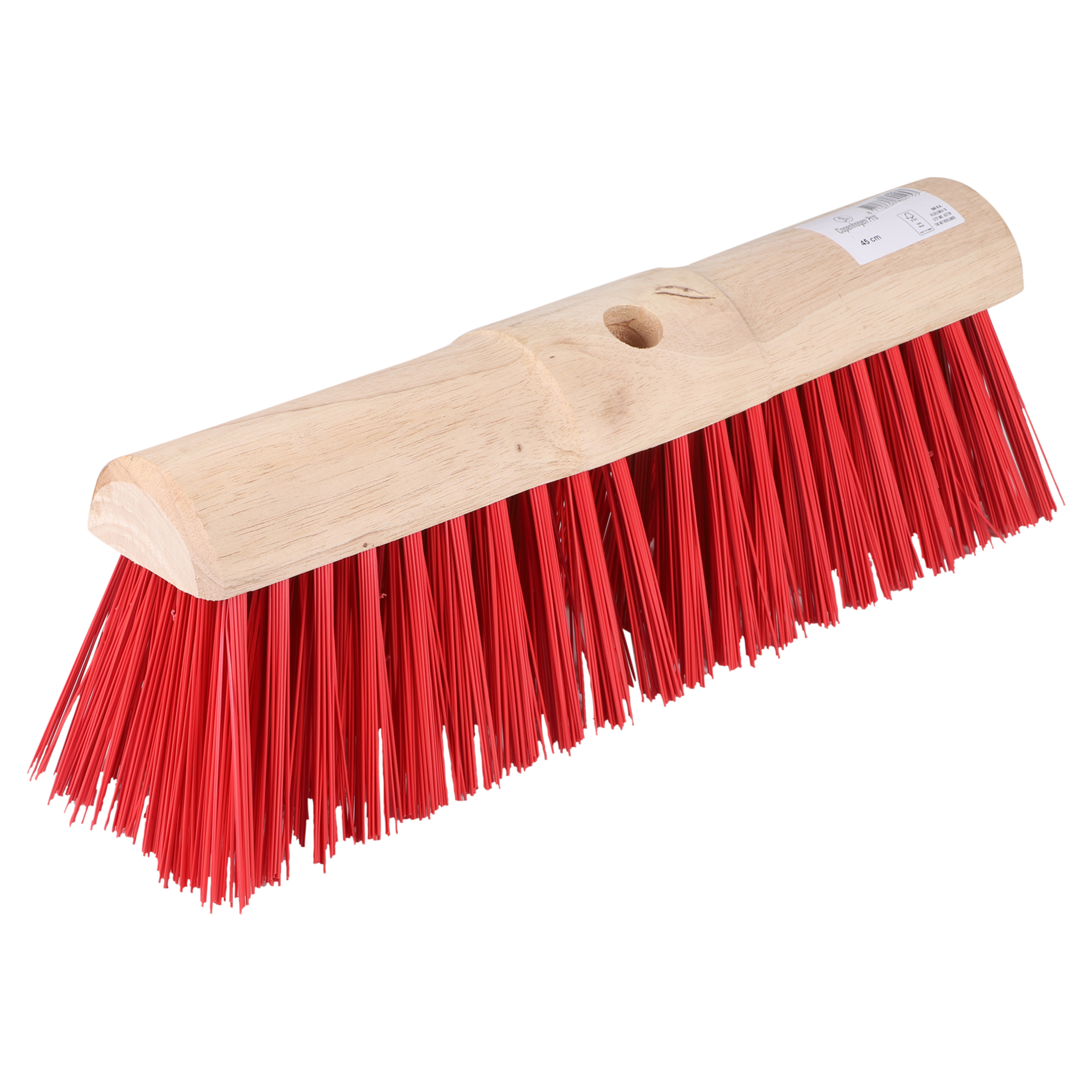 23.460.02 Copenhagen Pro  straatbezem  rood 125 mm - 45 cm