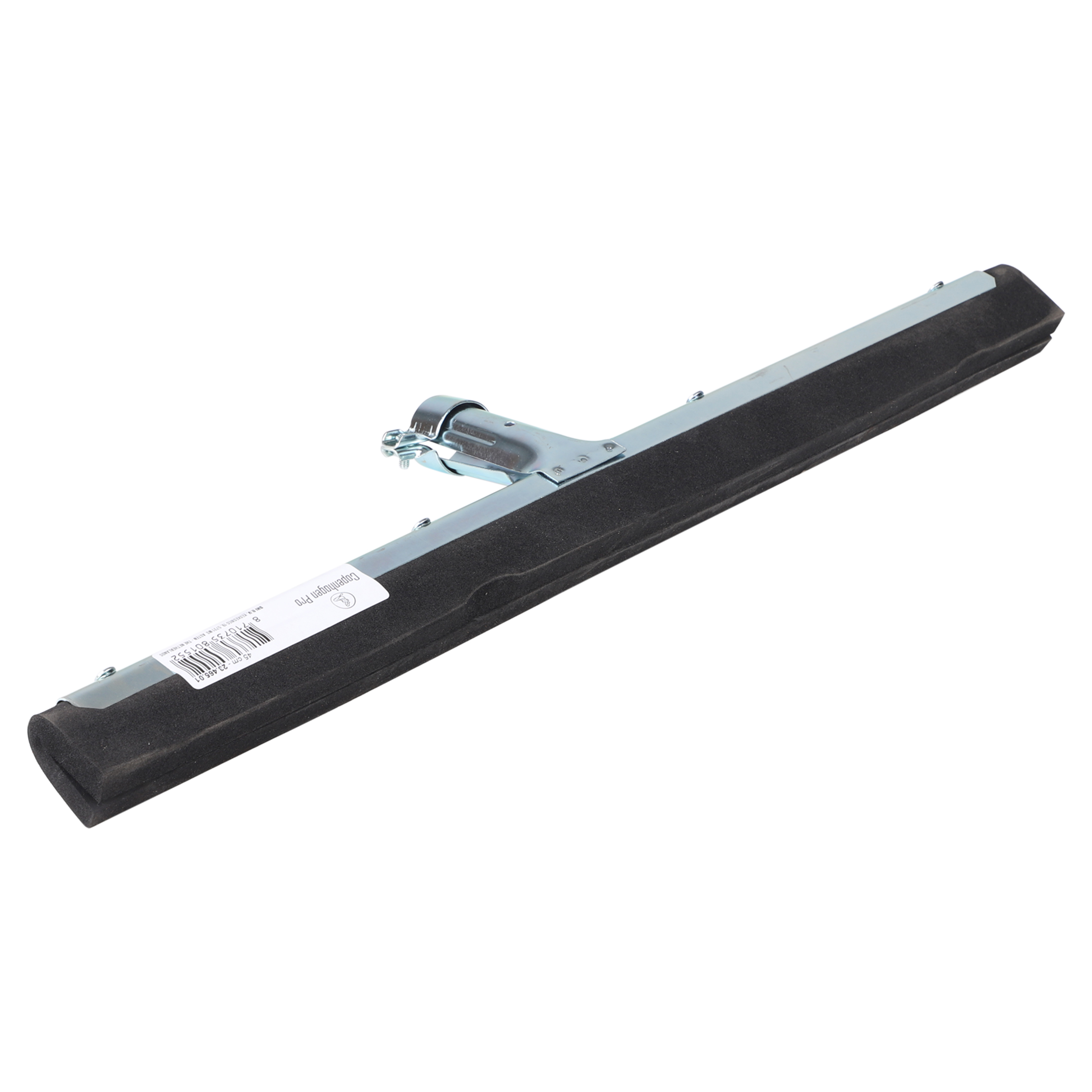 23.465.01 Copenhagen Pro  vloertrekker natuurrubber - metalen frame zwart 45 cm