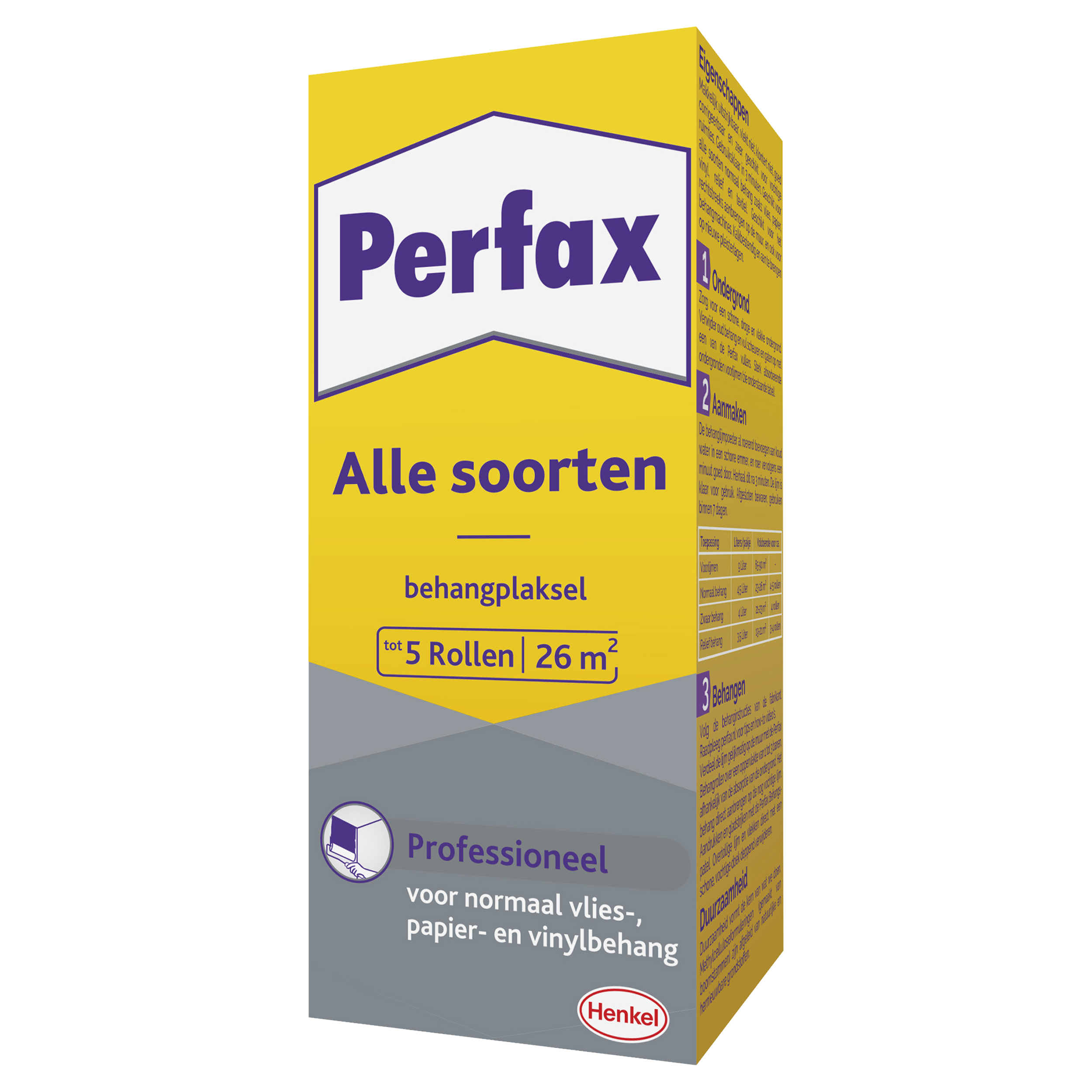 24.901.46 Perfax  behangplaksel professioneel - voor alle behangsoorten  180 g